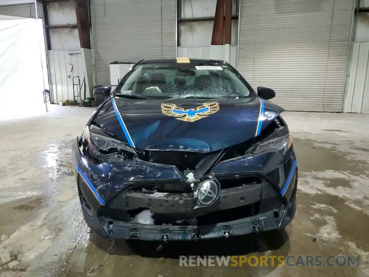 5 Photograph of a damaged car 2T1BURHE9KC217573 TOYOTA COROLLA 2019