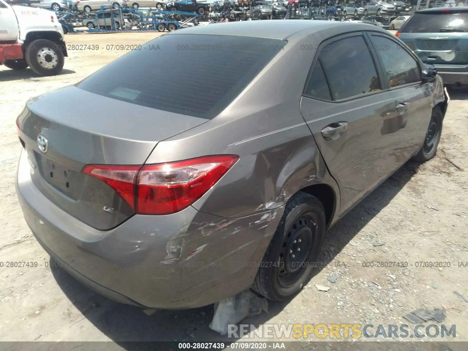 6 Photograph of a damaged car 2T1BURHE9KC217847 TOYOTA COROLLA 2019