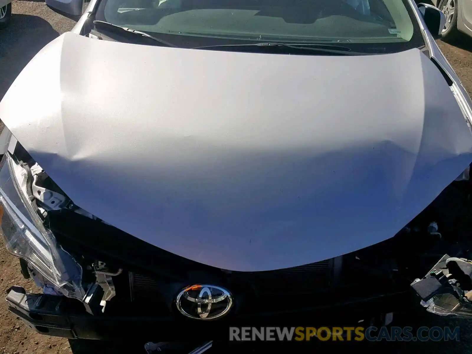 7 Photograph of a damaged car 2T1BURHE9KC218156 TOYOTA COROLLA 2019