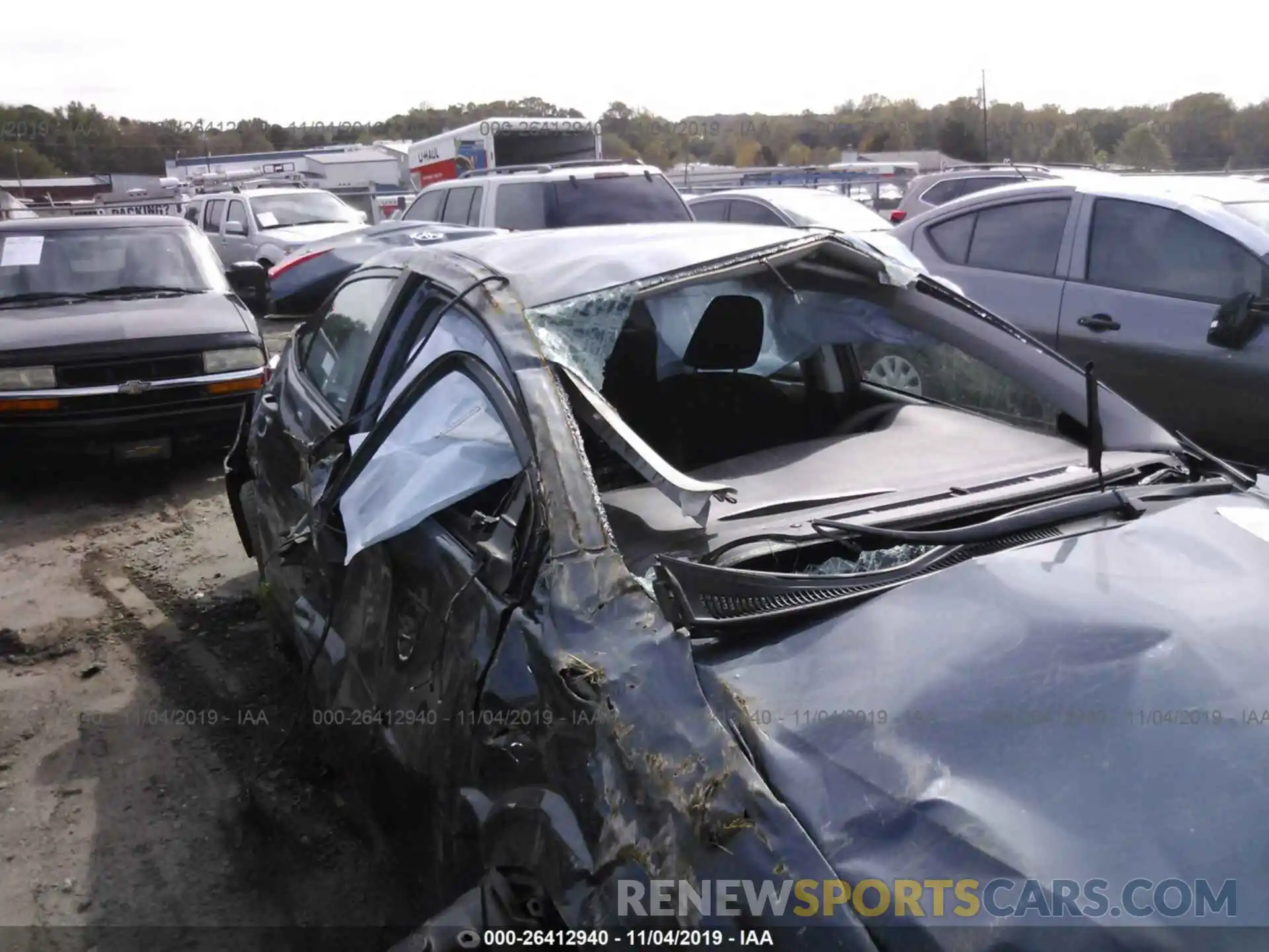 6 Photograph of a damaged car 2T1BURHE9KC218657 TOYOTA COROLLA 2019