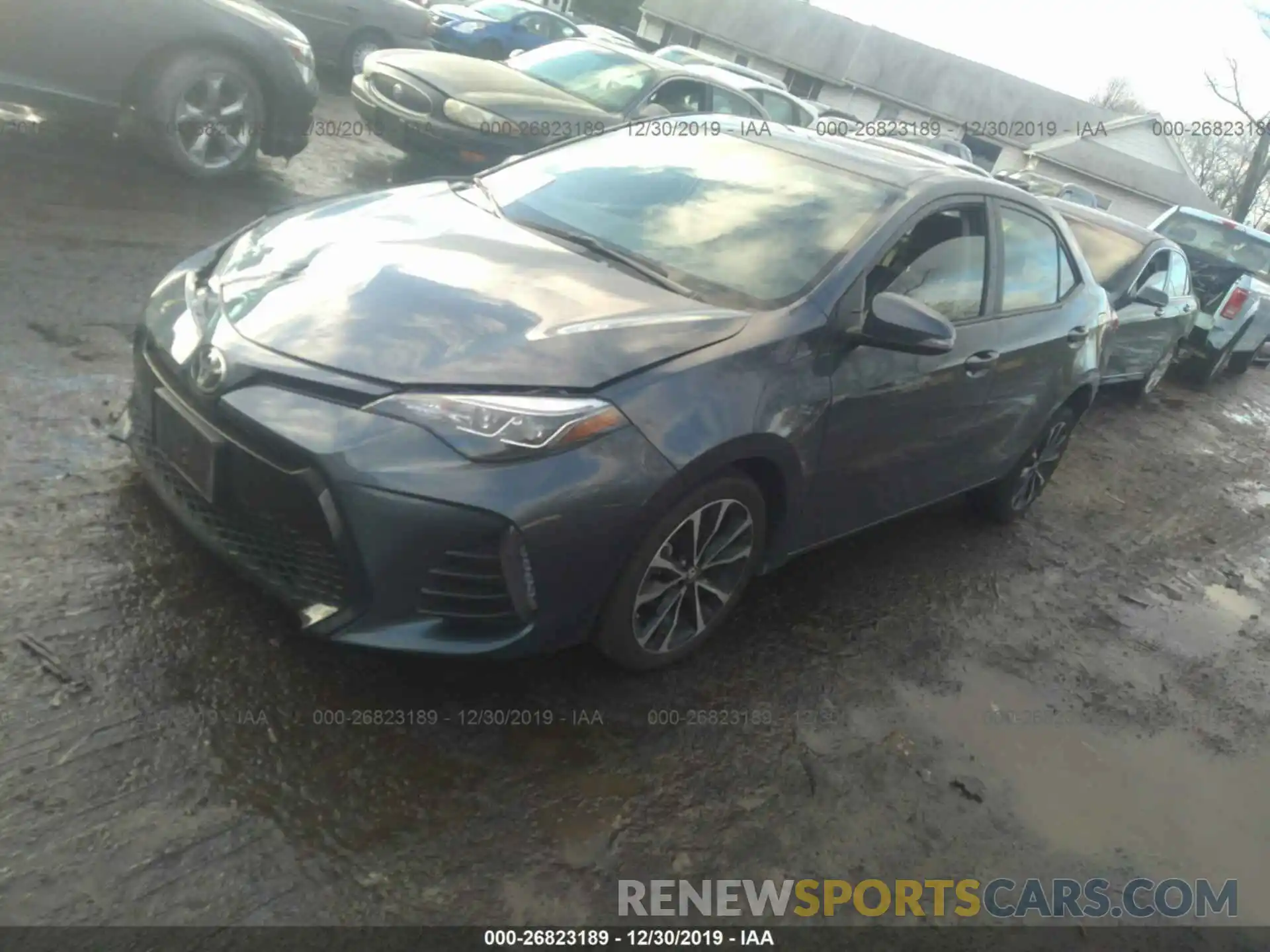 2 Photograph of a damaged car 2T1BURHE9KC219324 TOYOTA COROLLA 2019