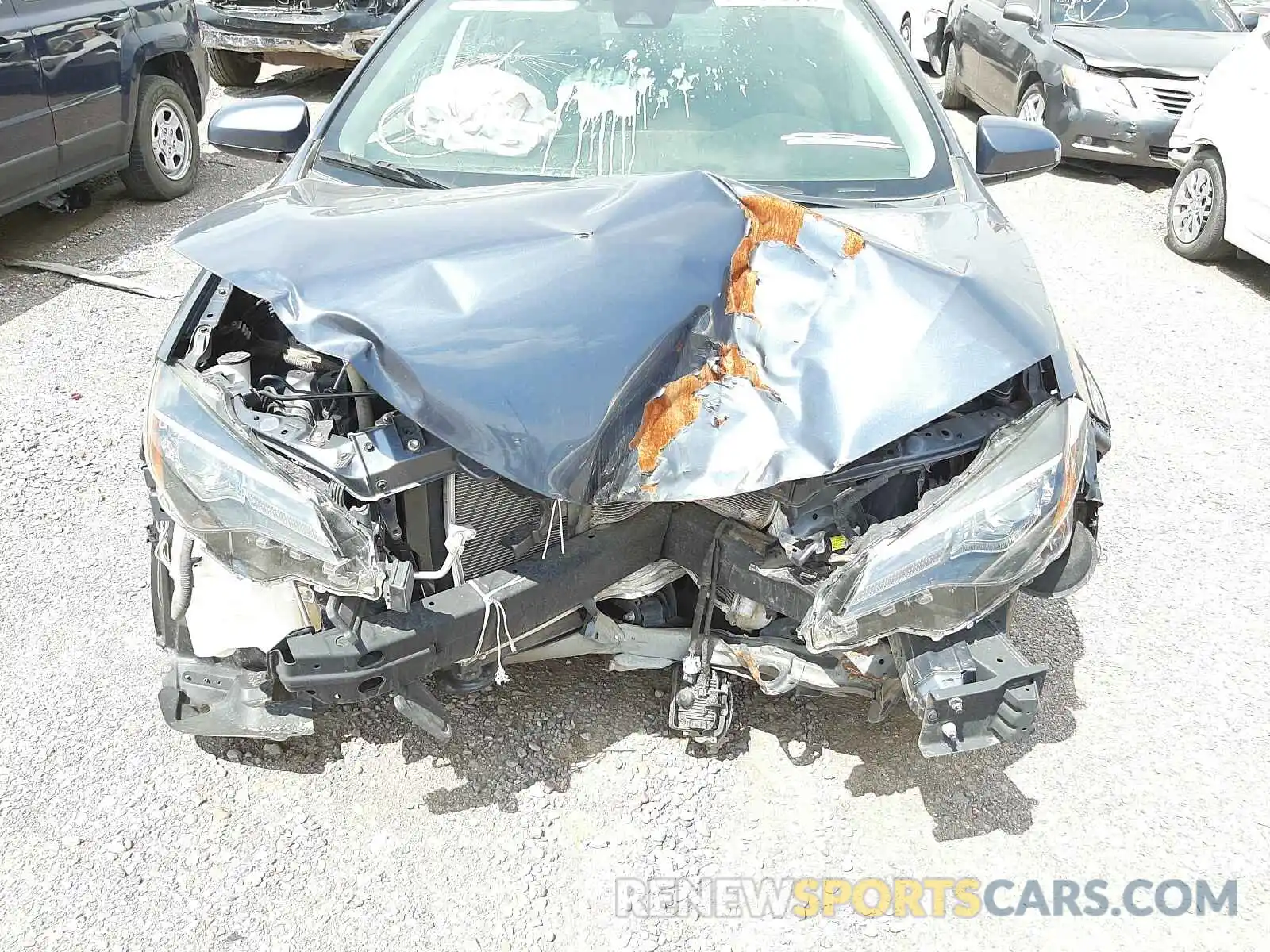 9 Photograph of a damaged car 2T1BURHE9KC219503 TOYOTA COROLLA 2019