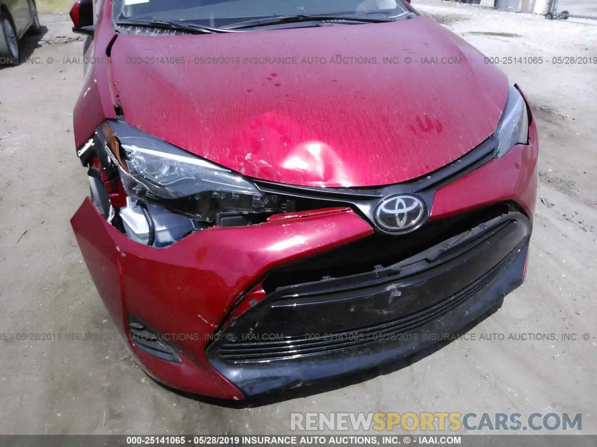 6 Photograph of a damaged car 2T1BURHE9KC219971 TOYOTA COROLLA 2019