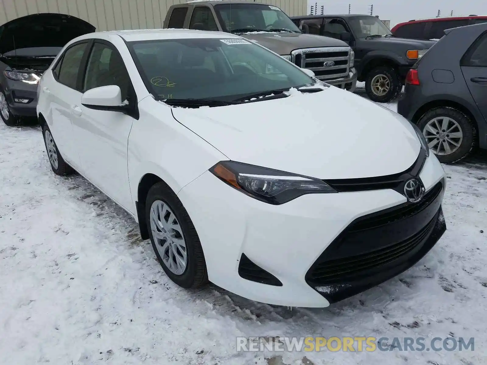 1 Photograph of a damaged car 2T1BURHE9KC221252 TOYOTA COROLLA 2019