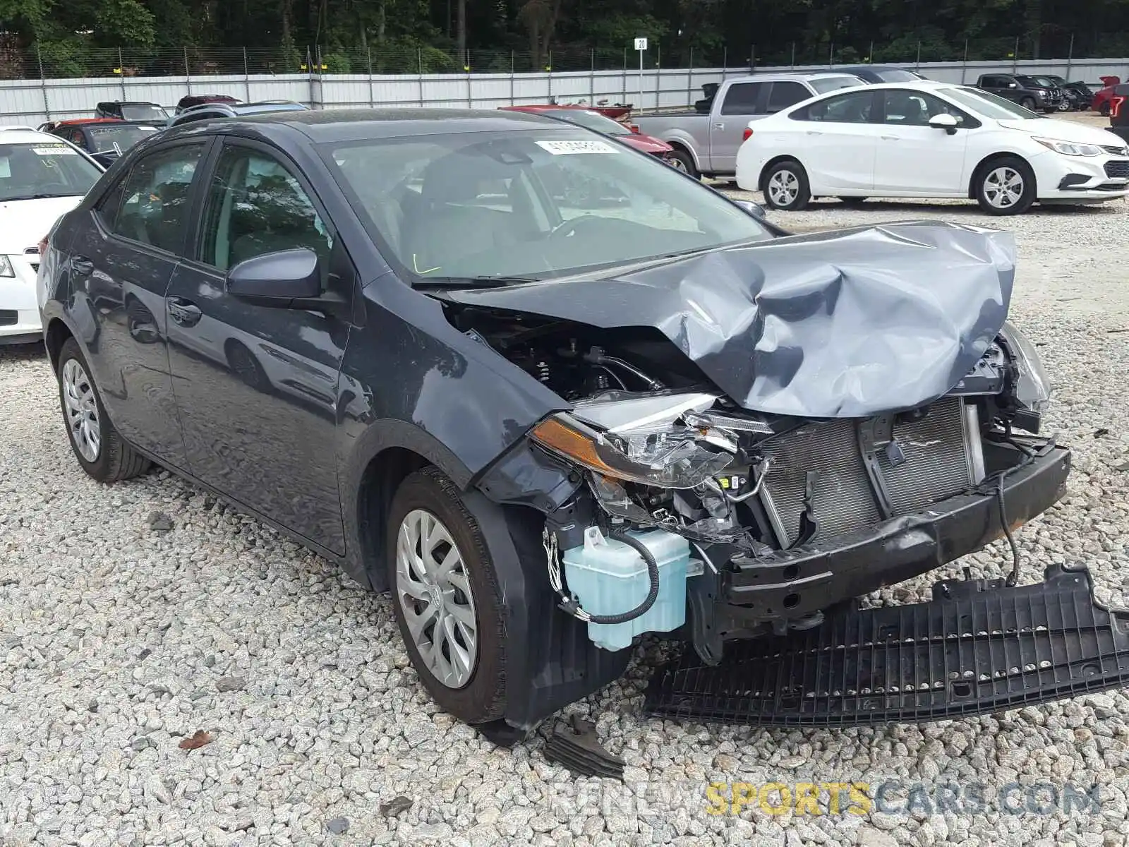 1 Photograph of a damaged car 2T1BURHE9KC221347 TOYOTA COROLLA 2019