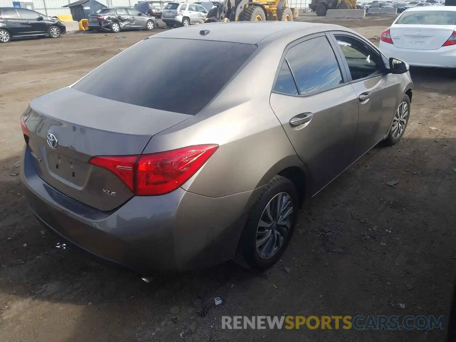 4 Photograph of a damaged car 2T1BURHE9KC222689 TOYOTA COROLLA 2019