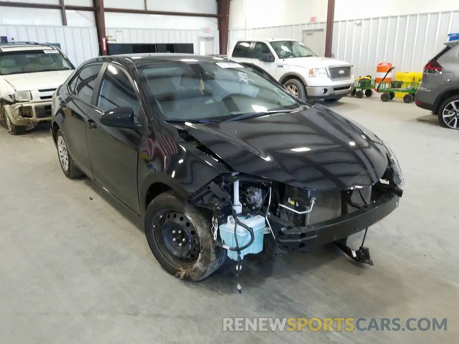 1 Photograph of a damaged car 2T1BURHE9KC222899 TOYOTA COROLLA 2019