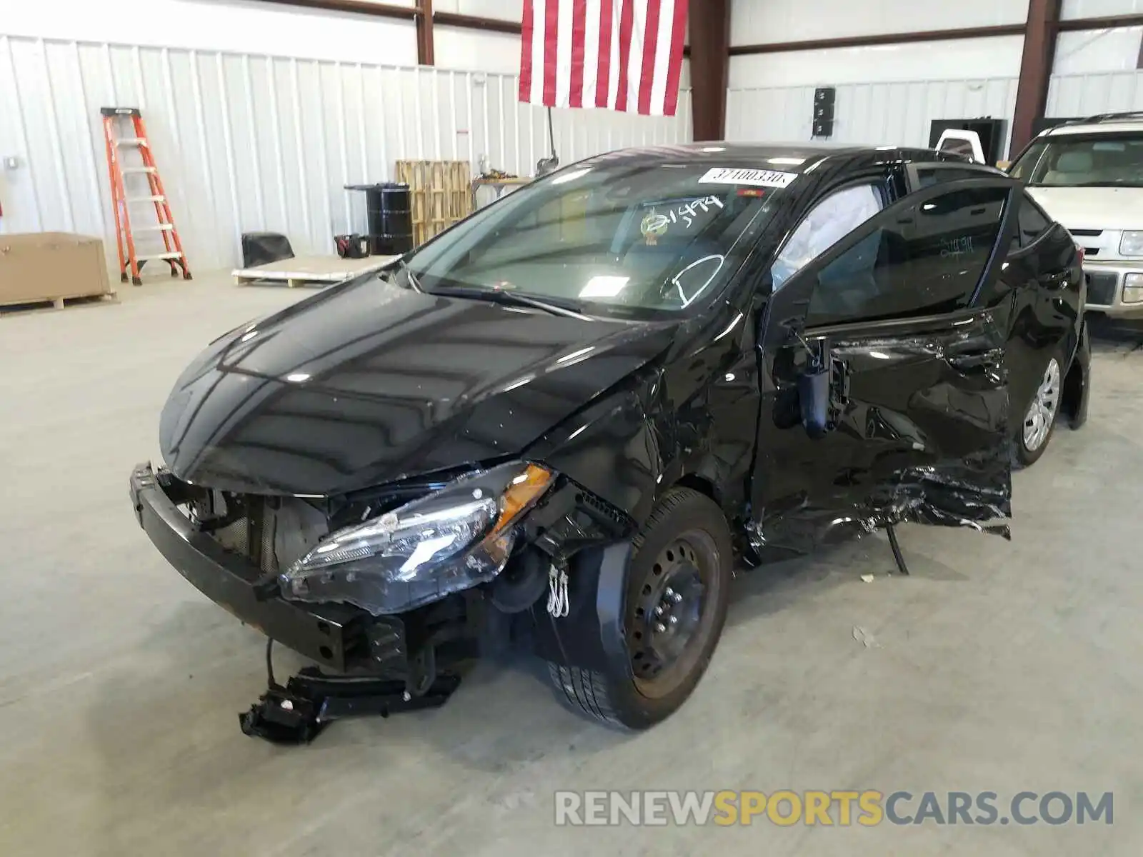 2 Photograph of a damaged car 2T1BURHE9KC222899 TOYOTA COROLLA 2019