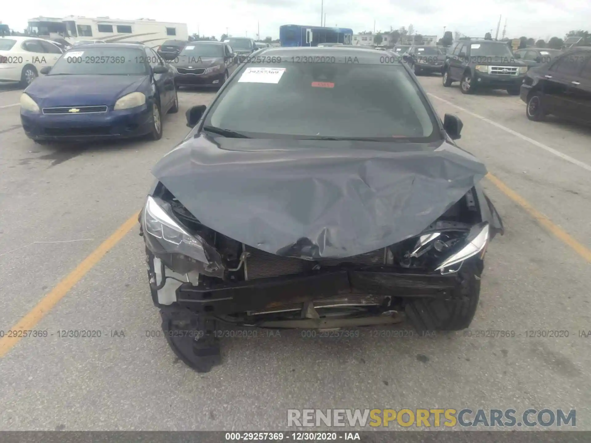 6 Photograph of a damaged car 2T1BURHE9KC223194 TOYOTA COROLLA 2019