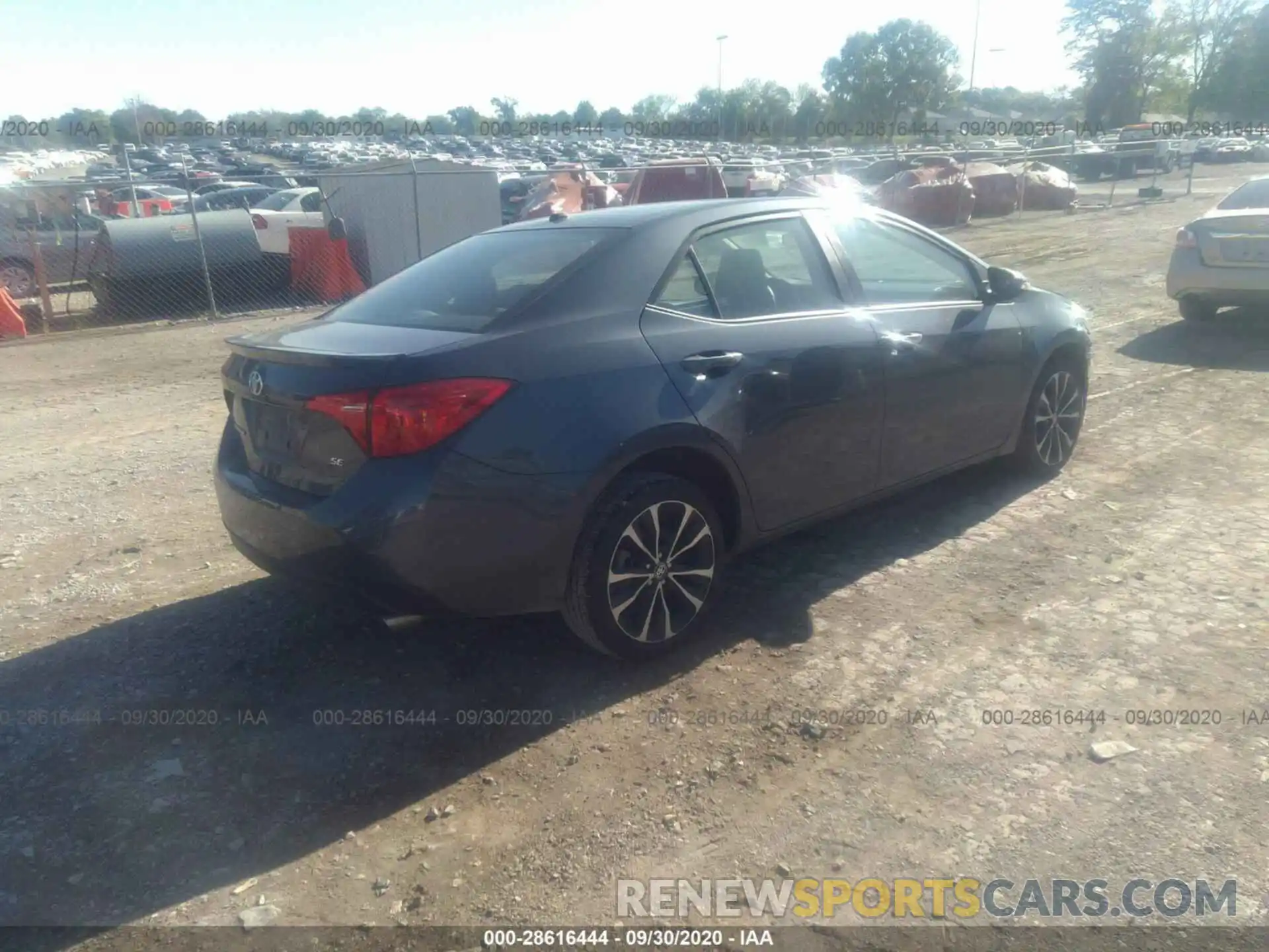 4 Photograph of a damaged car 2T1BURHE9KC223986 TOYOTA COROLLA 2019