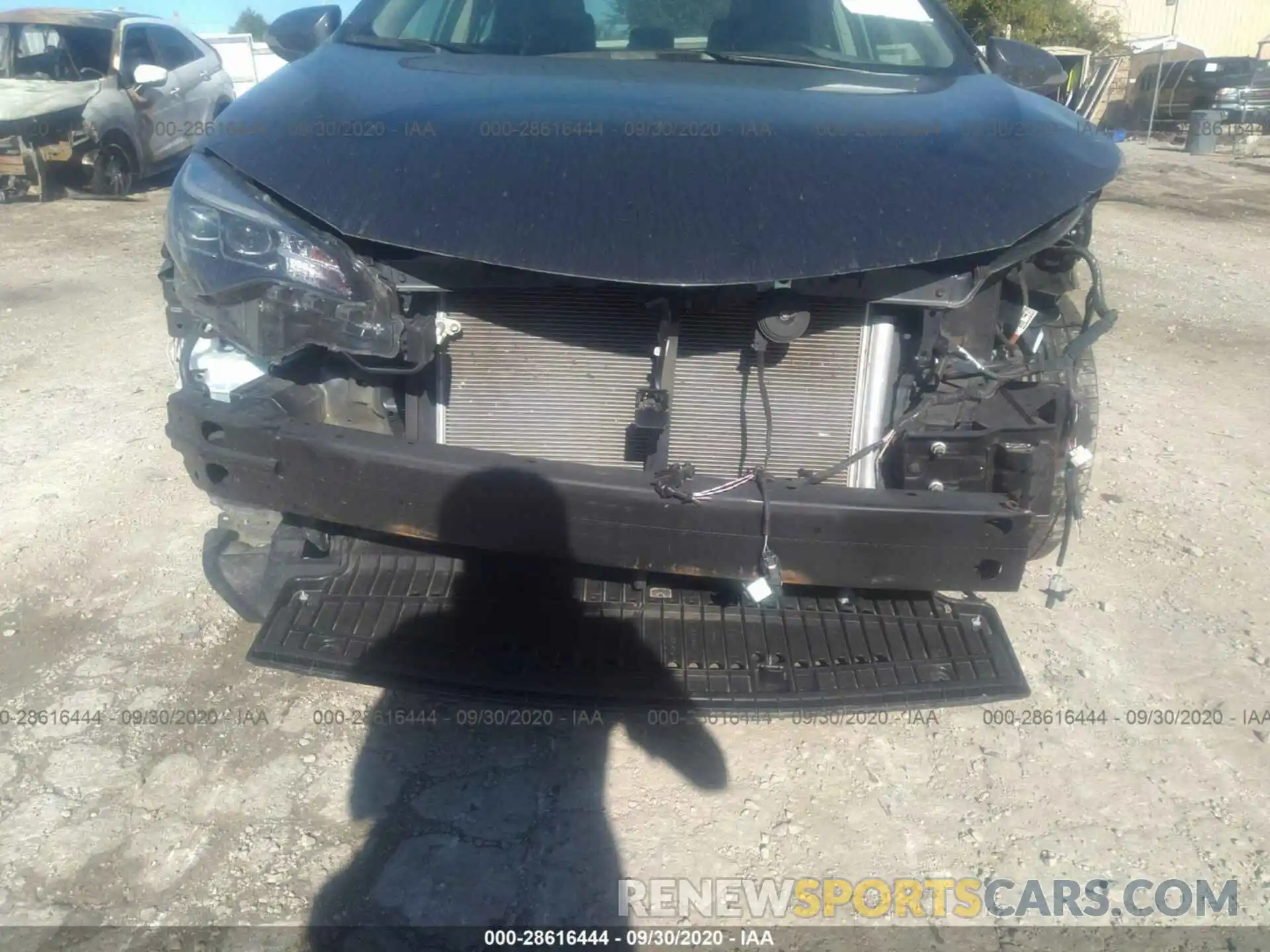 6 Photograph of a damaged car 2T1BURHE9KC223986 TOYOTA COROLLA 2019