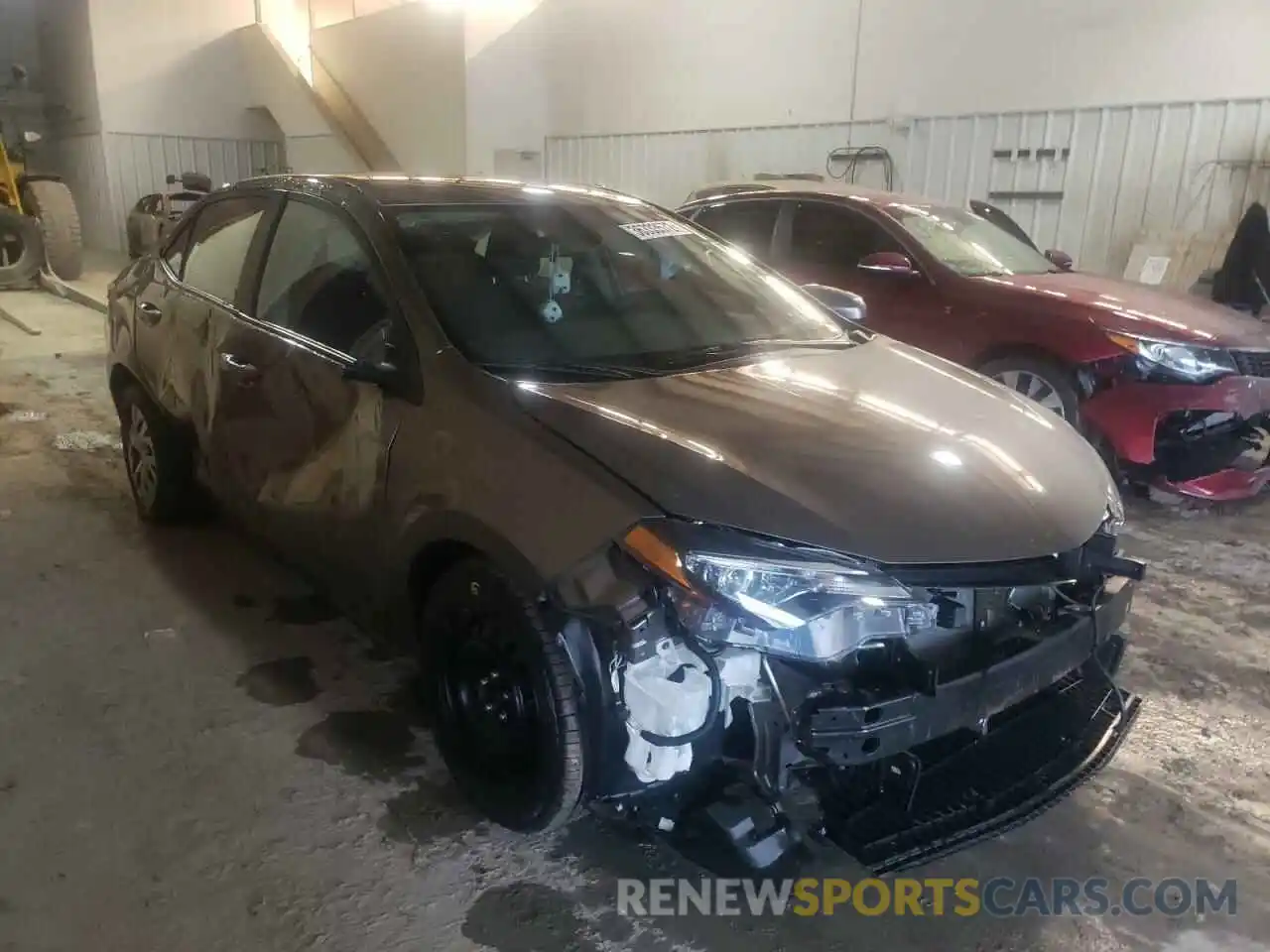 1 Photograph of a damaged car 2T1BURHE9KC224619 TOYOTA COROLLA 2019