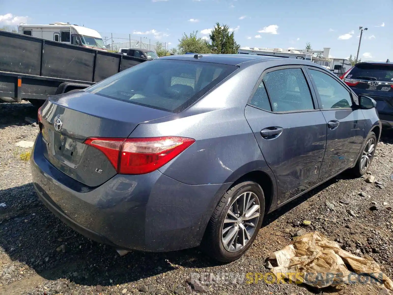 4 Photograph of a damaged car 2T1BURHE9KC224751 TOYOTA COROLLA 2019