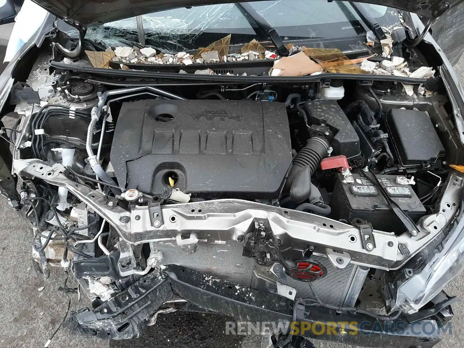 7 Photograph of a damaged car 2T1BURHE9KC225169 TOYOTA COROLLA 2019