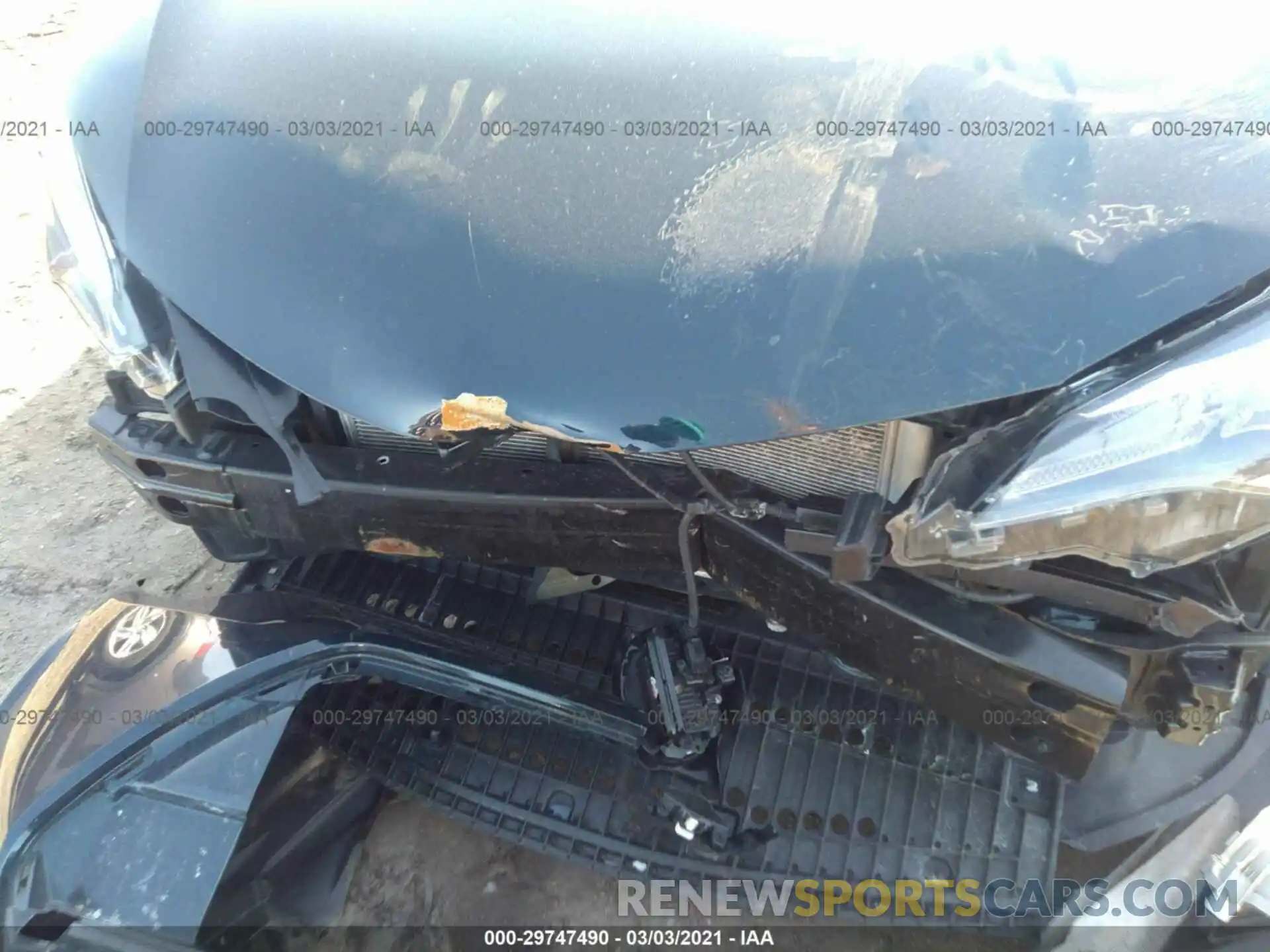 10 Photograph of a damaged car 2T1BURHE9KC225494 TOYOTA COROLLA 2019