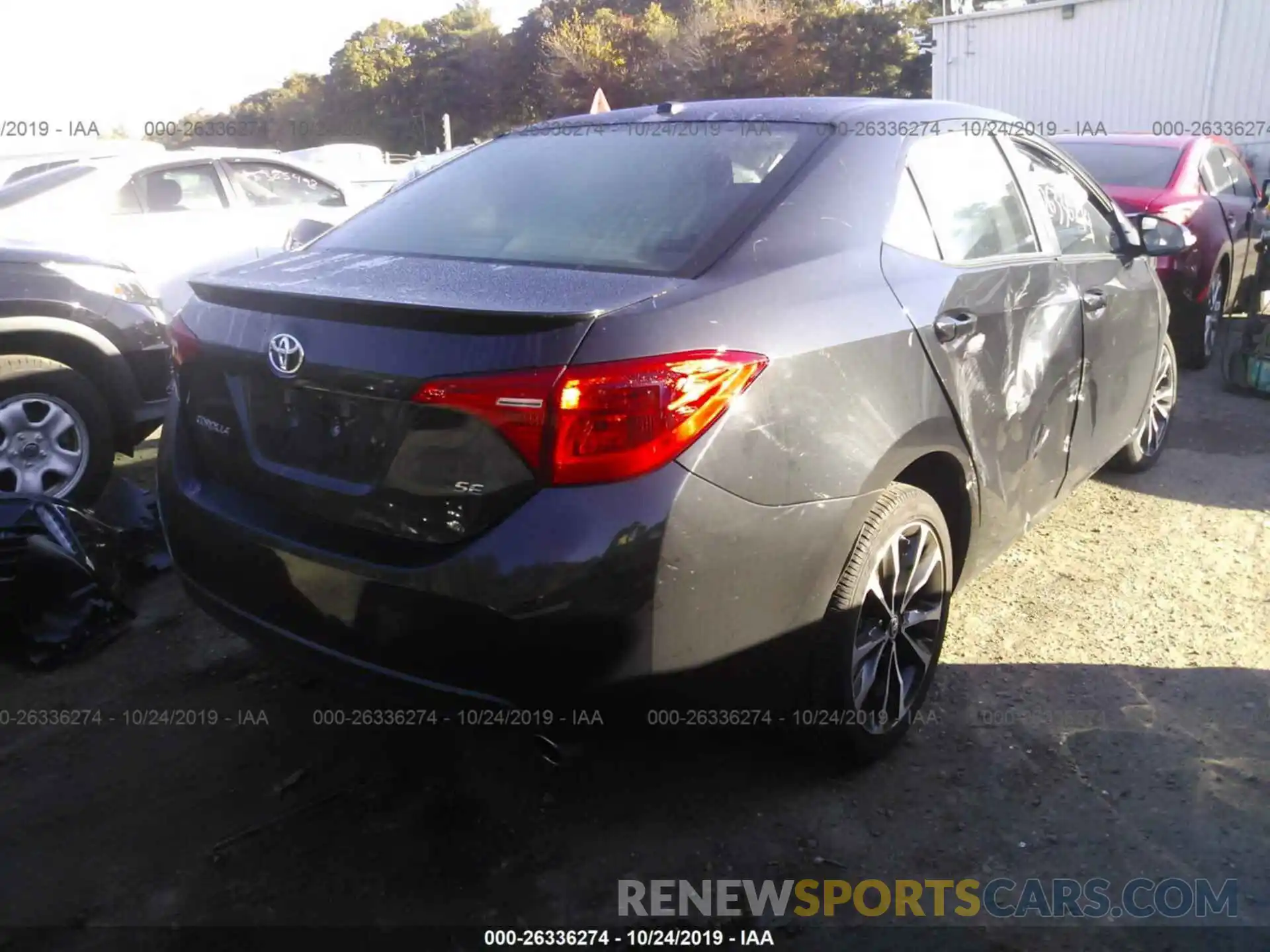 4 Photograph of a damaged car 2T1BURHE9KC225611 TOYOTA COROLLA 2019