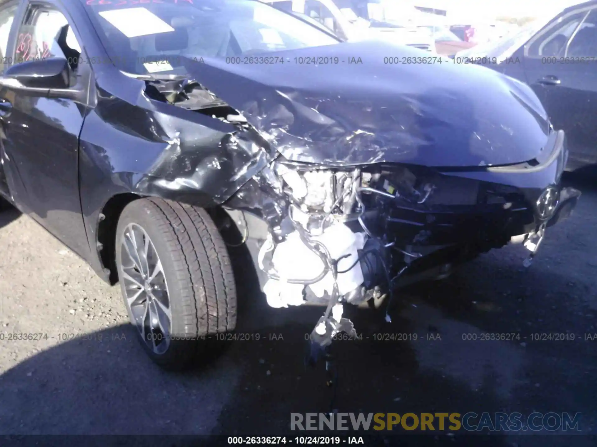 6 Photograph of a damaged car 2T1BURHE9KC225611 TOYOTA COROLLA 2019