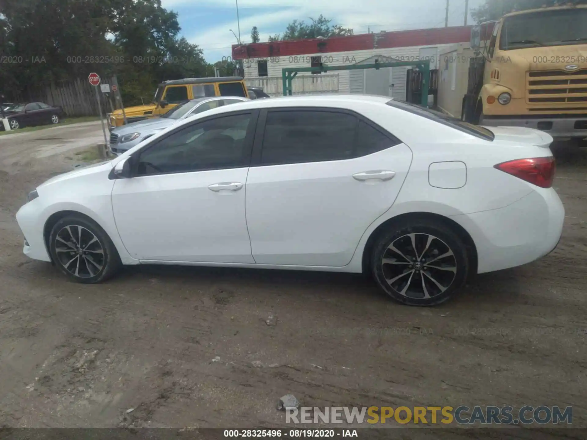 6 Photograph of a damaged car 2T1BURHE9KC226144 TOYOTA COROLLA 2019