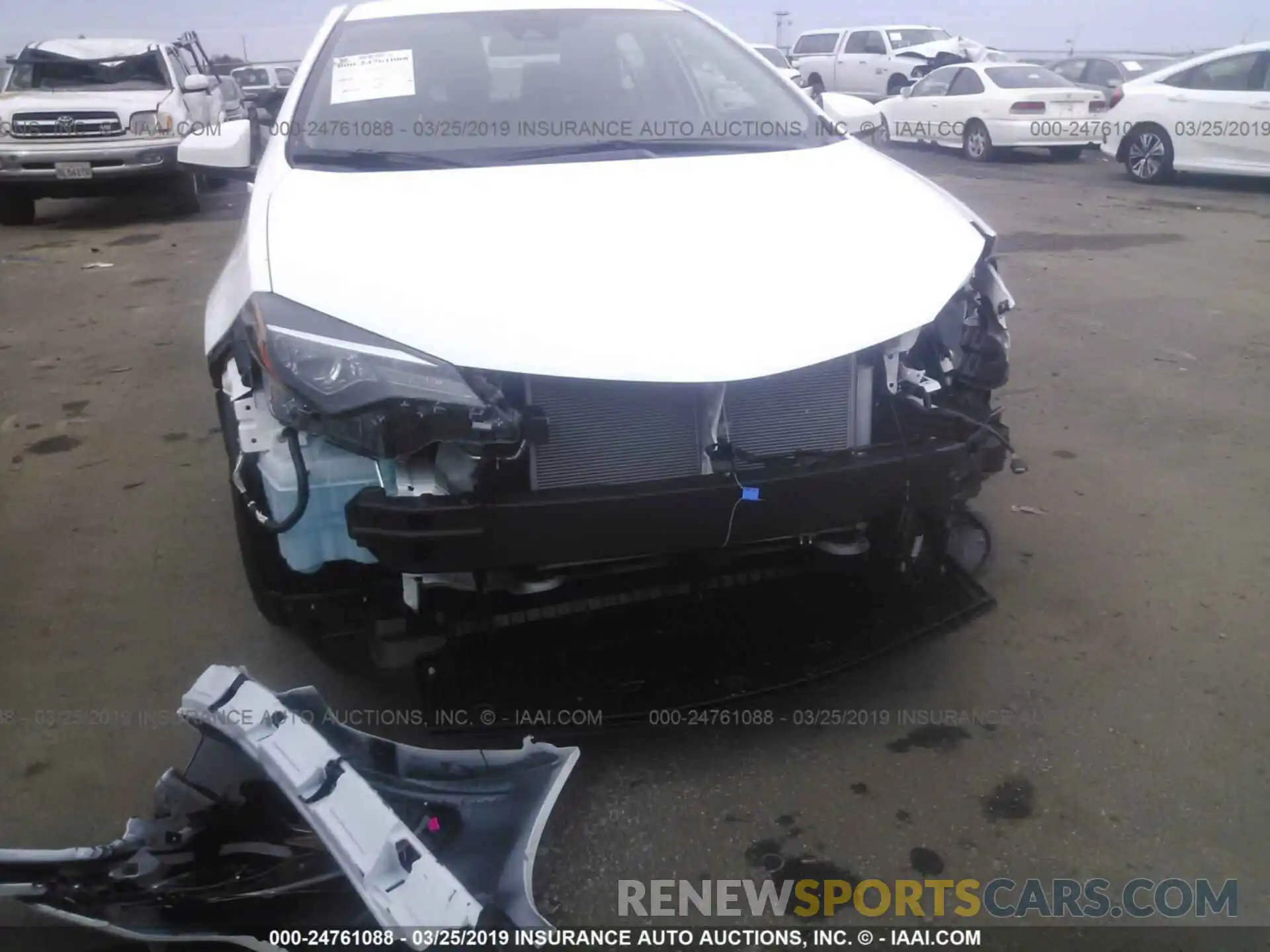 6 Photograph of a damaged car 2T1BURHE9KC226158 TOYOTA COROLLA 2019