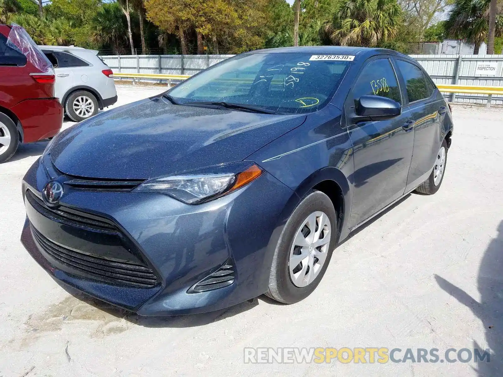 2 Photograph of a damaged car 2T1BURHE9KC226290 TOYOTA COROLLA 2019