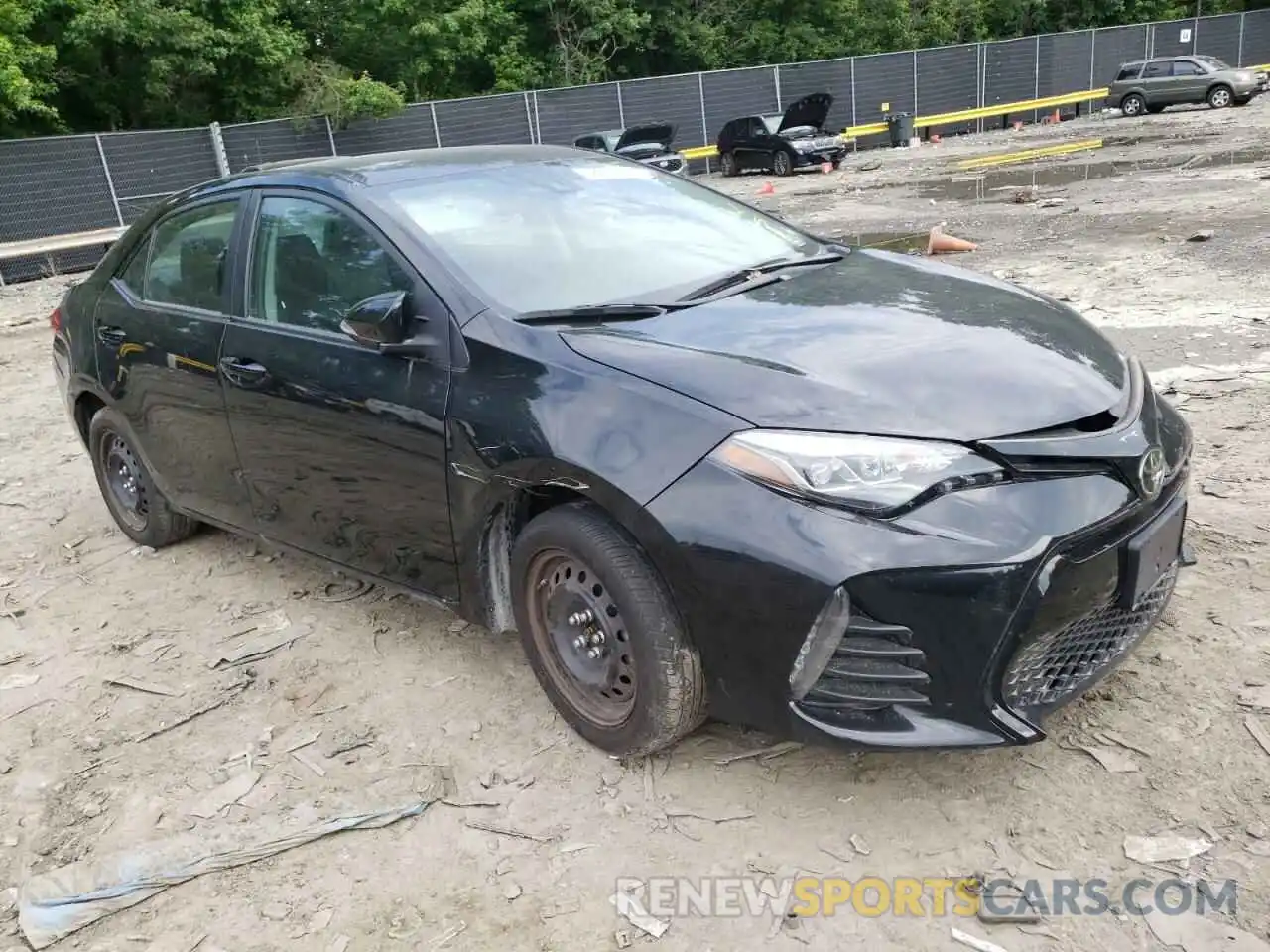 1 Photograph of a damaged car 2T1BURHE9KC227293 TOYOTA COROLLA 2019