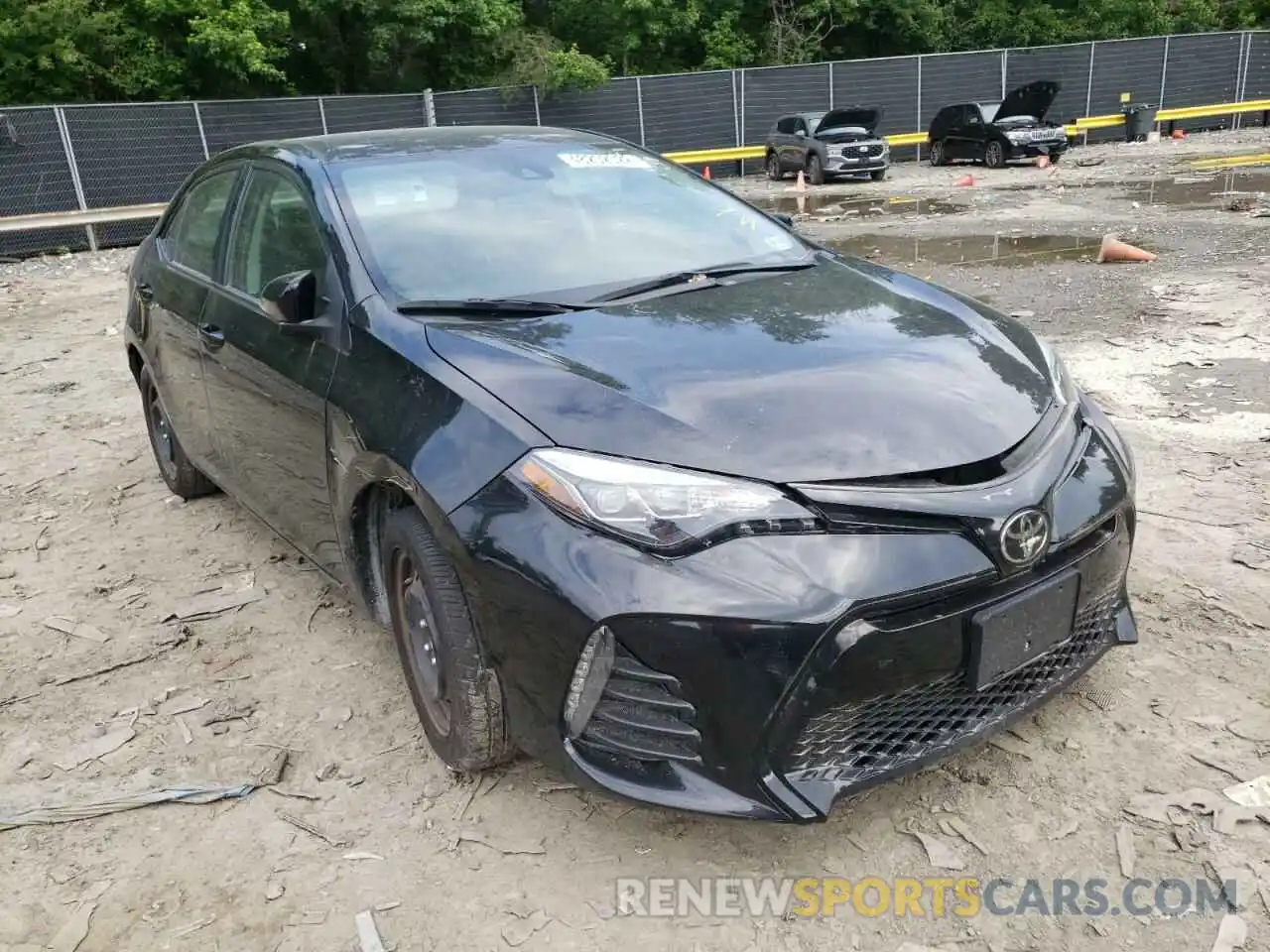 9 Photograph of a damaged car 2T1BURHE9KC227293 TOYOTA COROLLA 2019