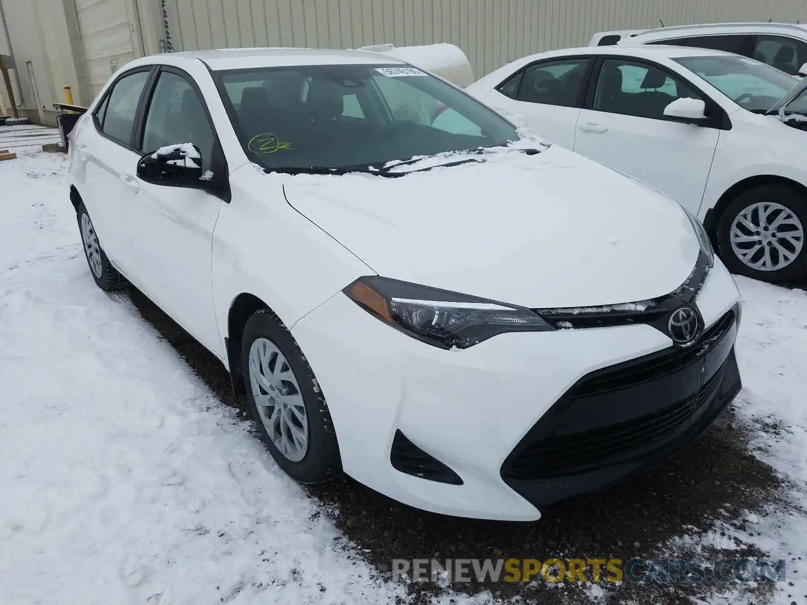 1 Photograph of a damaged car 2T1BURHE9KC228119 TOYOTA COROLLA 2019