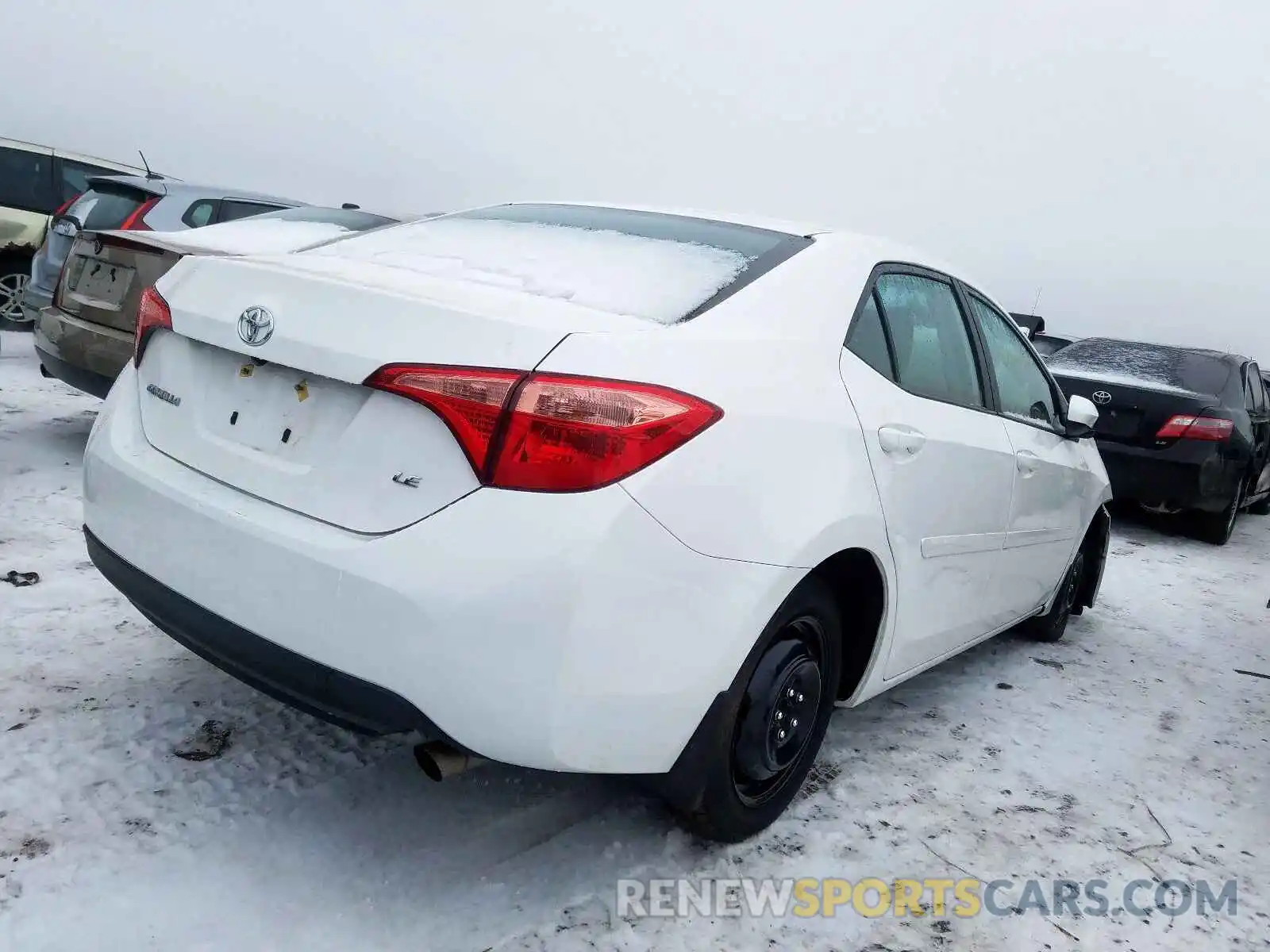 4 Фотография поврежденного автомобиля 2T1BURHE9KC228685 TOYOTA COROLLA 2019