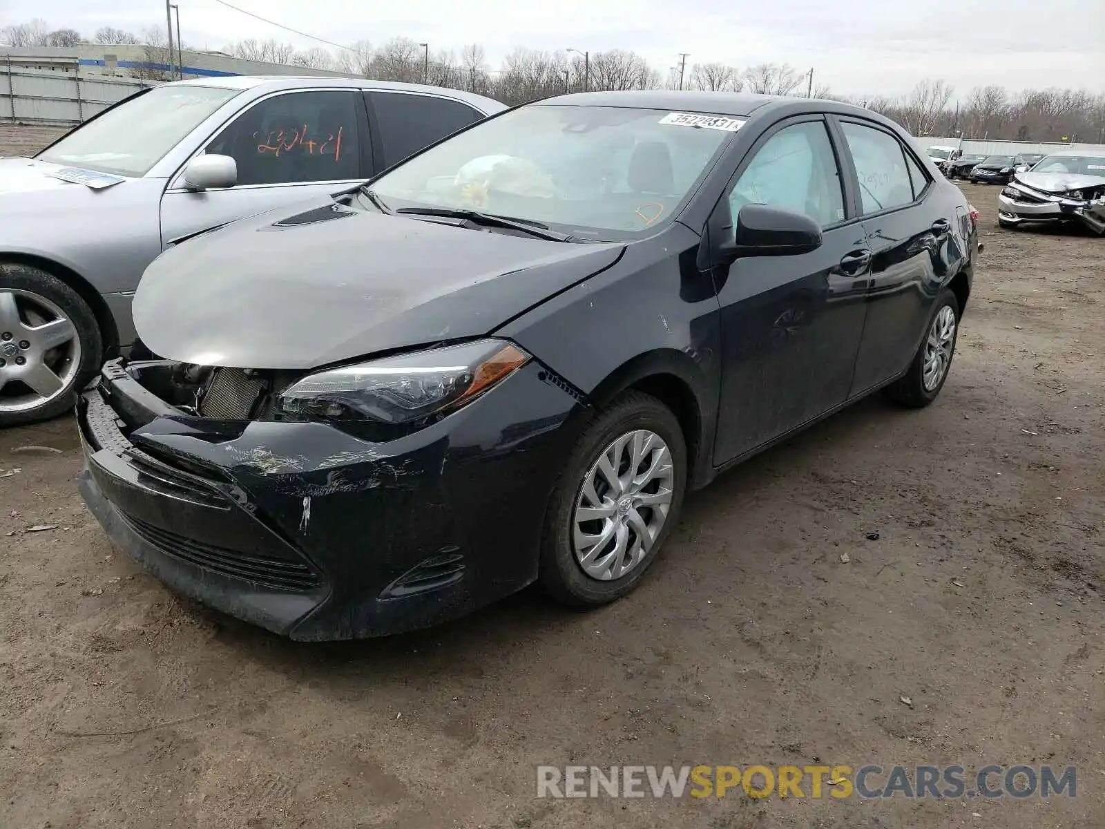 2 Photograph of a damaged car 2T1BURHE9KC228878 TOYOTA COROLLA 2019