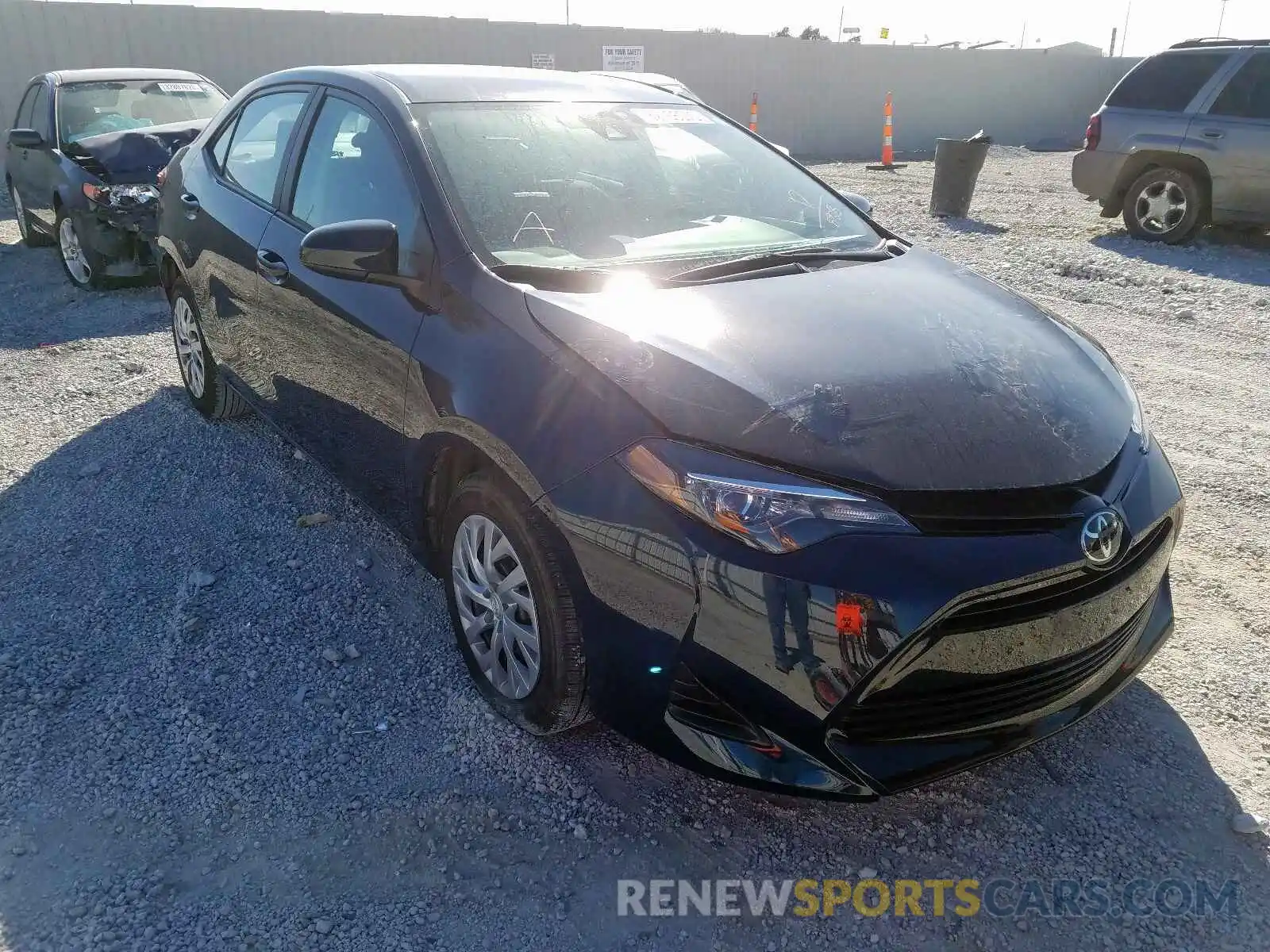 1 Photograph of a damaged car 2T1BURHE9KC228928 TOYOTA COROLLA 2019