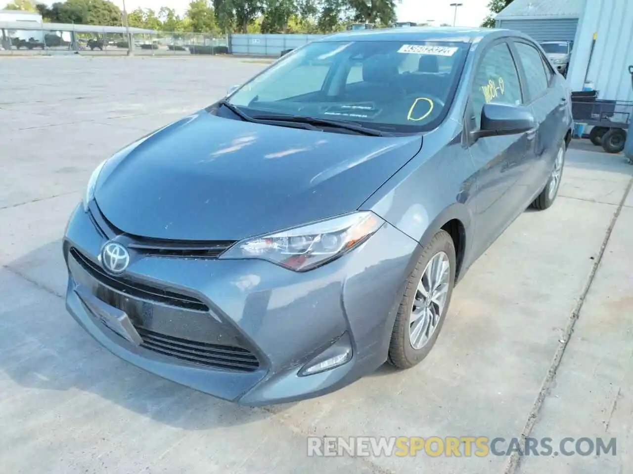 2 Photograph of a damaged car 2T1BURHE9KC229870 TOYOTA COROLLA 2019