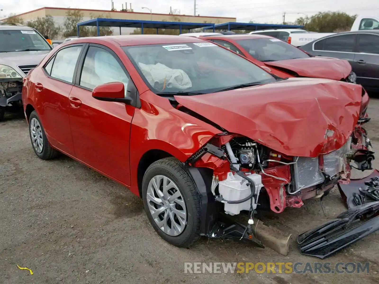 1 Photograph of a damaged car 2T1BURHE9KC230212 TOYOTA COROLLA 2019