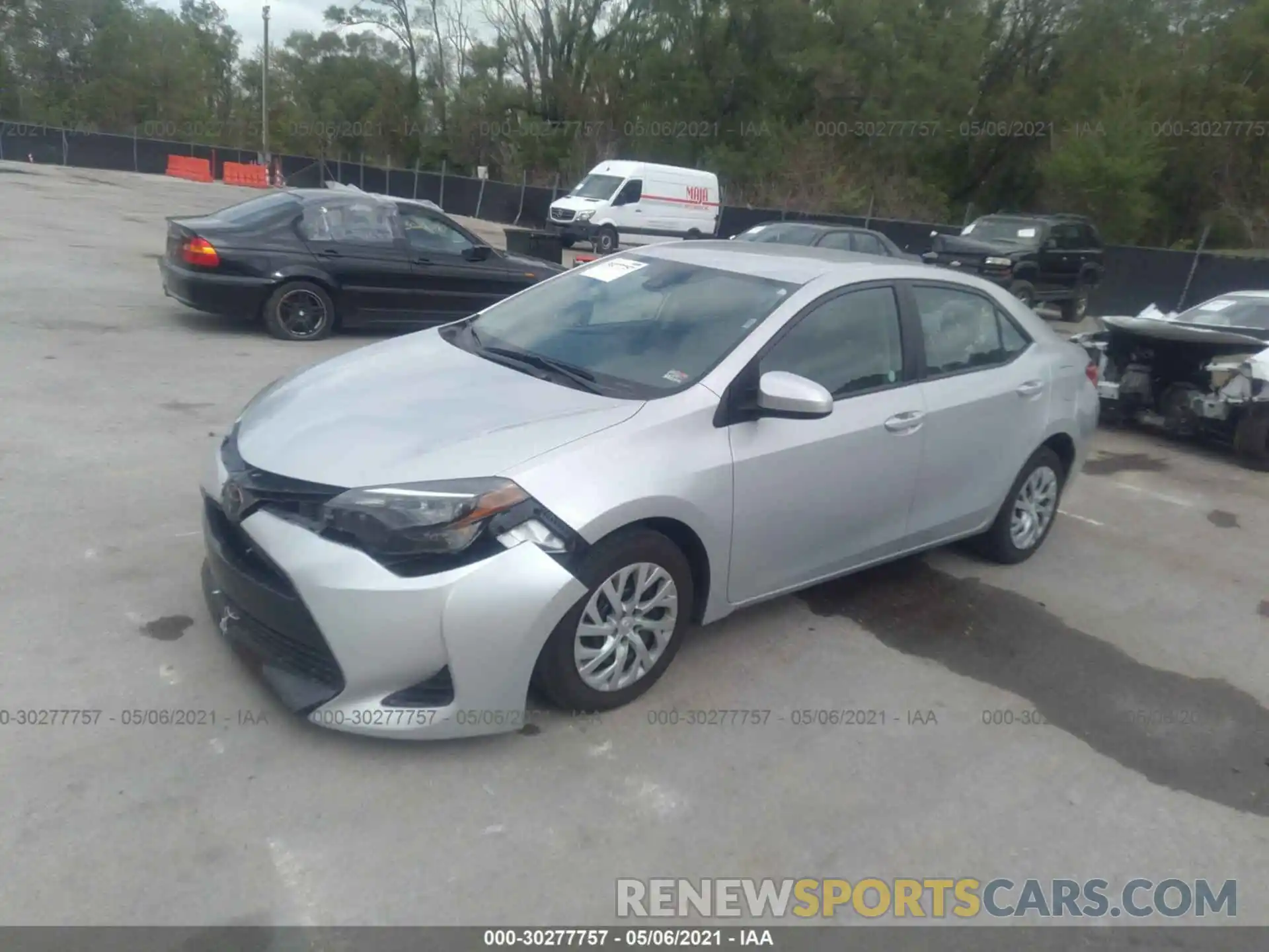 2 Photograph of a damaged car 2T1BURHE9KC230601 TOYOTA COROLLA 2019