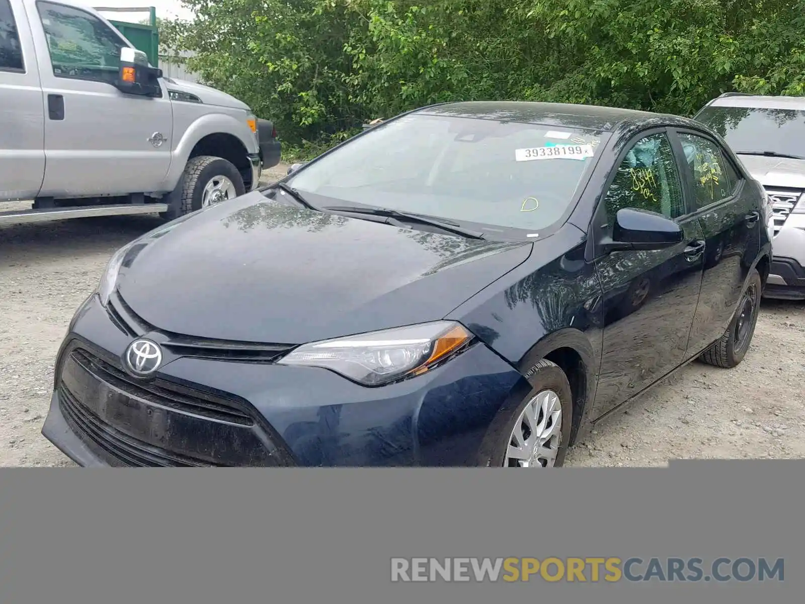 2 Photograph of a damaged car 2T1BURHE9KC231716 TOYOTA COROLLA 2019