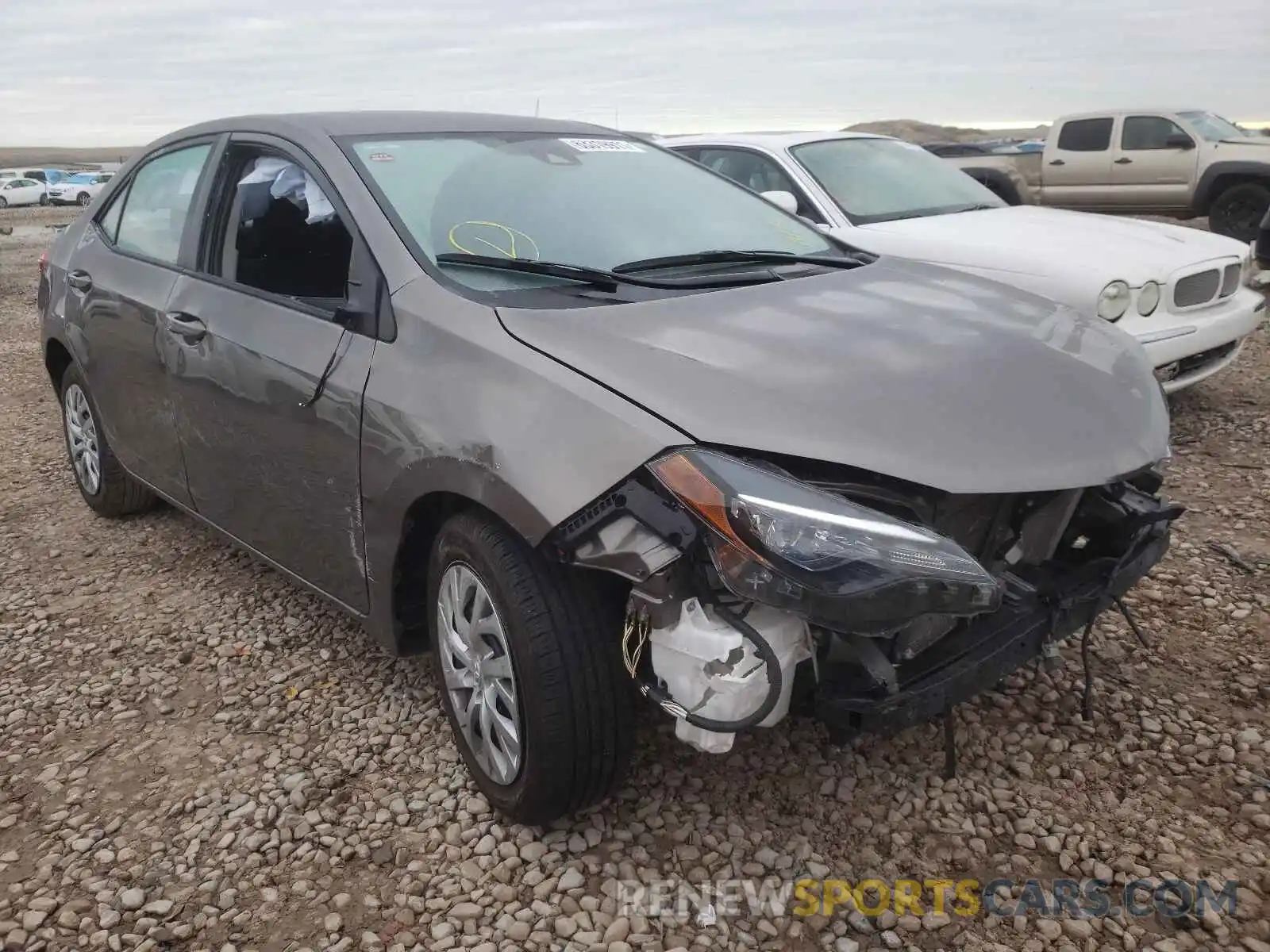 1 Photograph of a damaged car 2T1BURHE9KC232672 TOYOTA COROLLA 2019