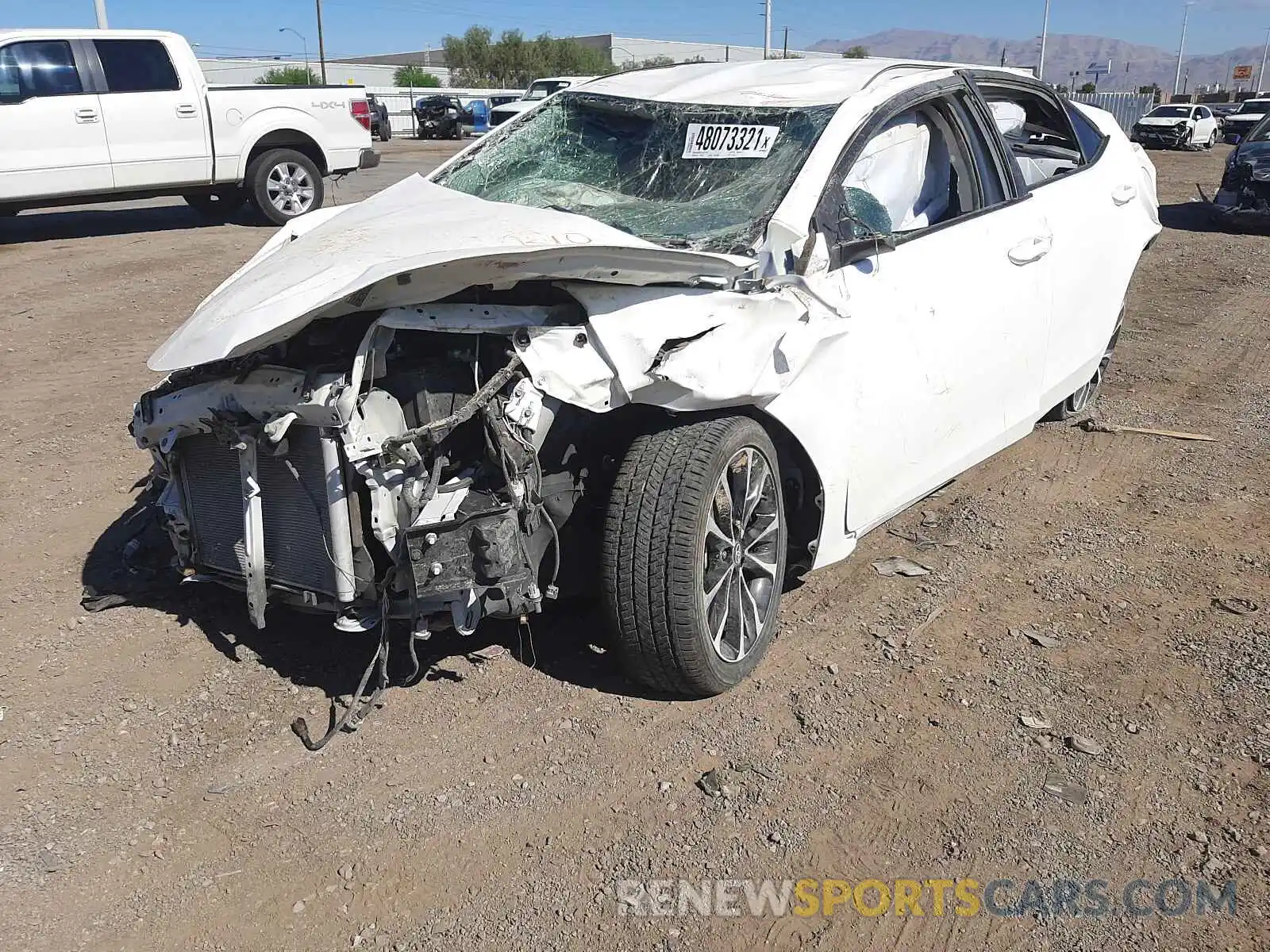 2 Photograph of a damaged car 2T1BURHE9KC233126 TOYOTA COROLLA 2019