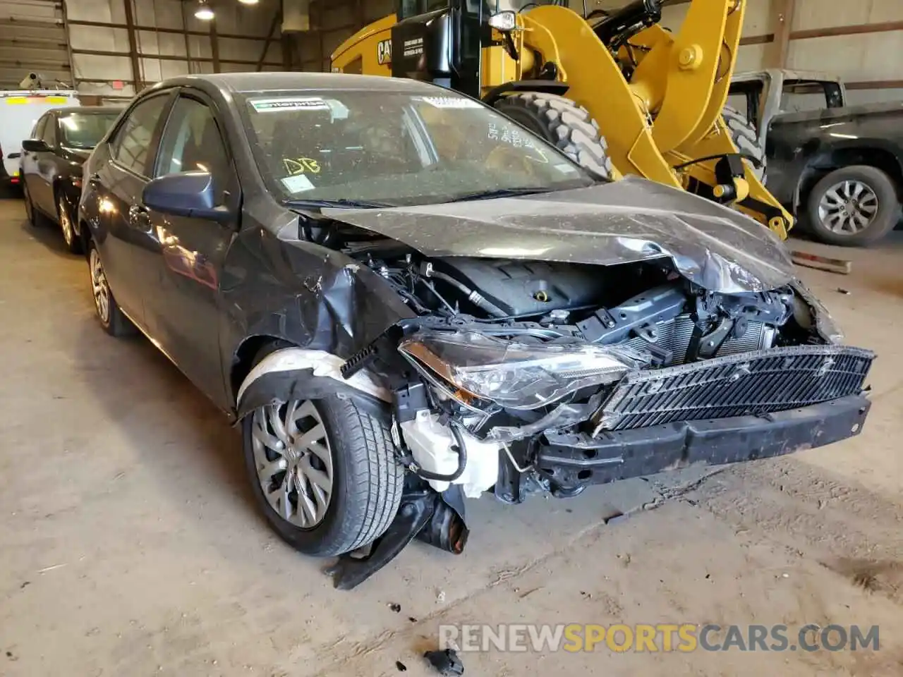 1 Photograph of a damaged car 2T1BURHE9KC233210 TOYOTA COROLLA 2019