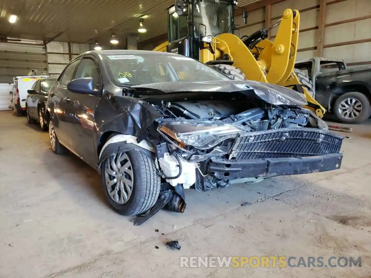 9 Photograph of a damaged car 2T1BURHE9KC233210 TOYOTA COROLLA 2019