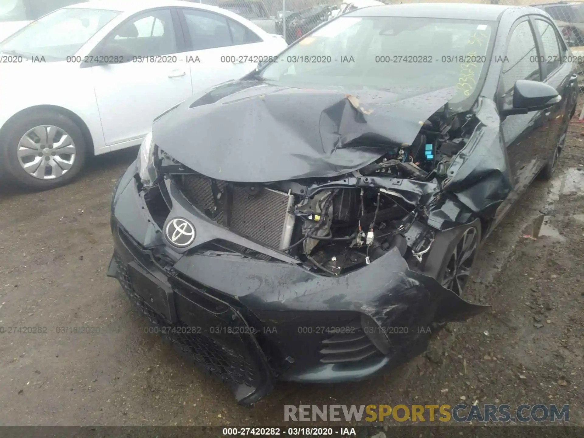 6 Photograph of a damaged car 2T1BURHE9KC233823 TOYOTA COROLLA 2019