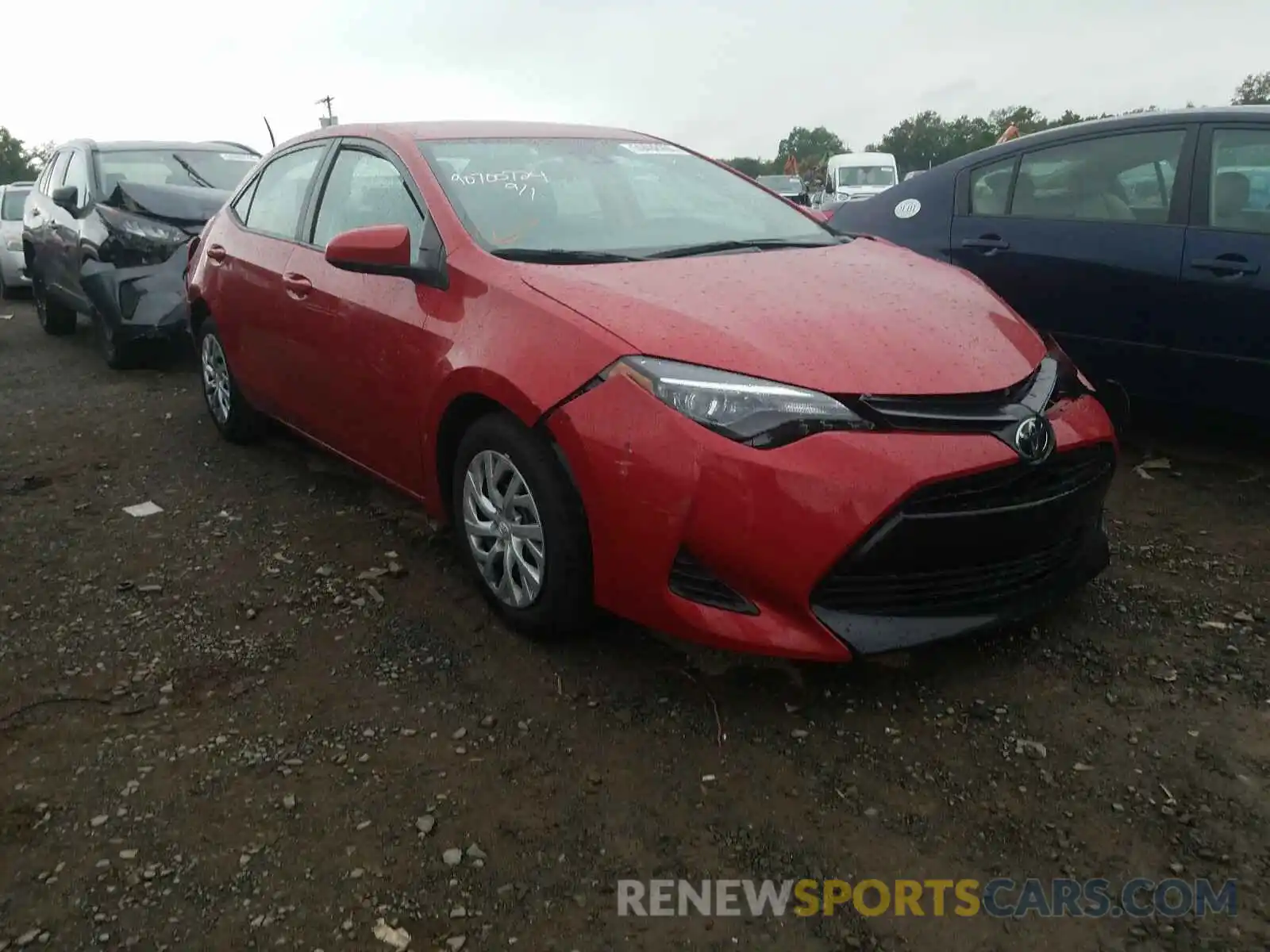 1 Photograph of a damaged car 2T1BURHE9KC233966 TOYOTA COROLLA 2019