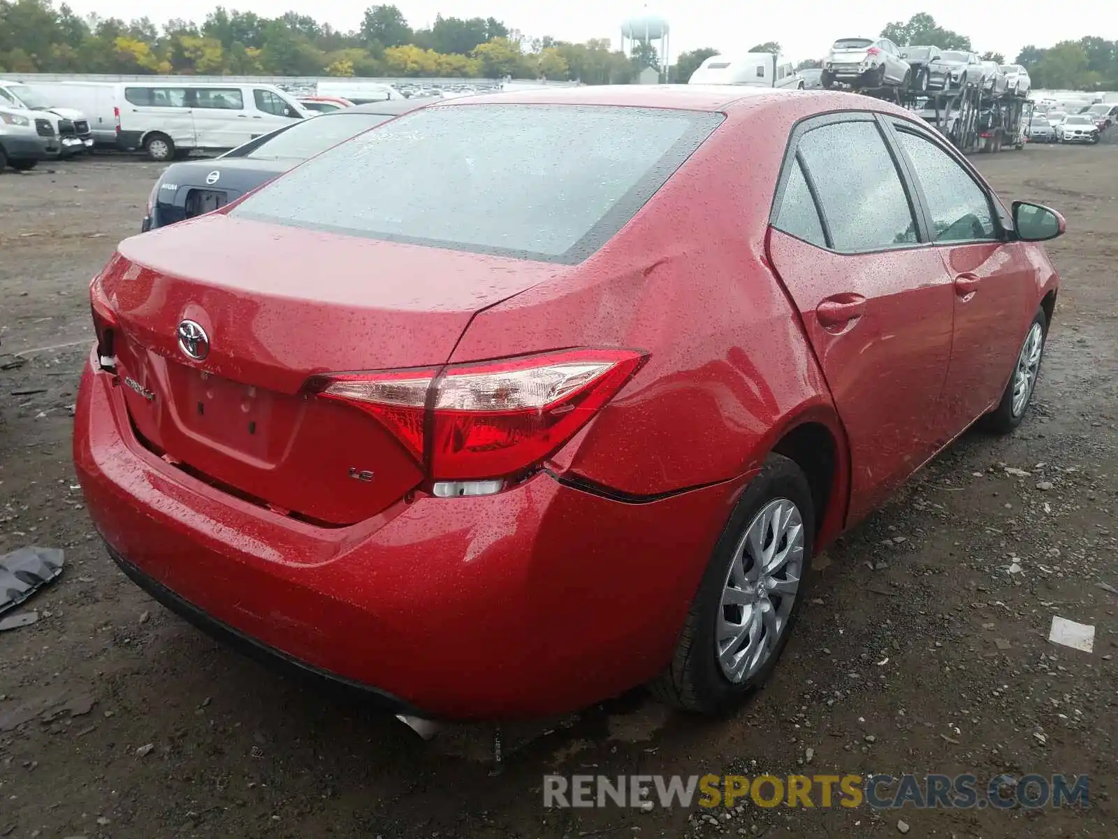 4 Photograph of a damaged car 2T1BURHE9KC233966 TOYOTA COROLLA 2019