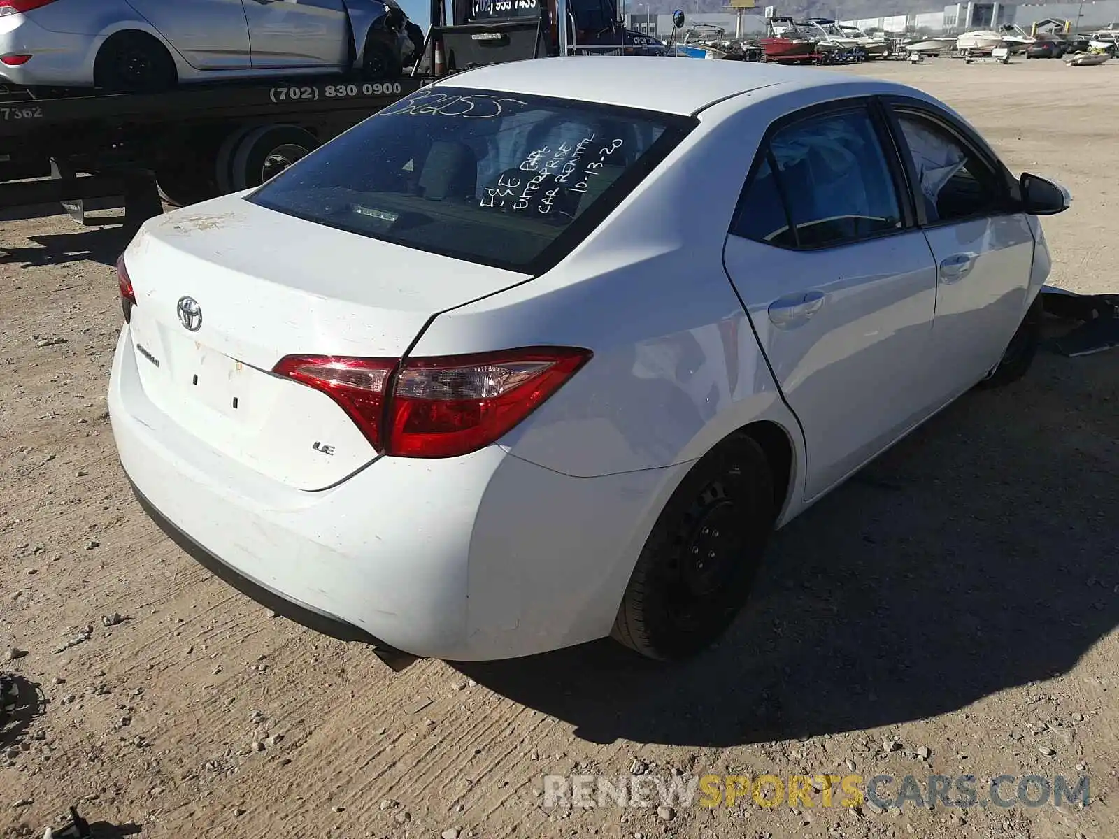 4 Photograph of a damaged car 2T1BURHE9KC234146 TOYOTA COROLLA 2019