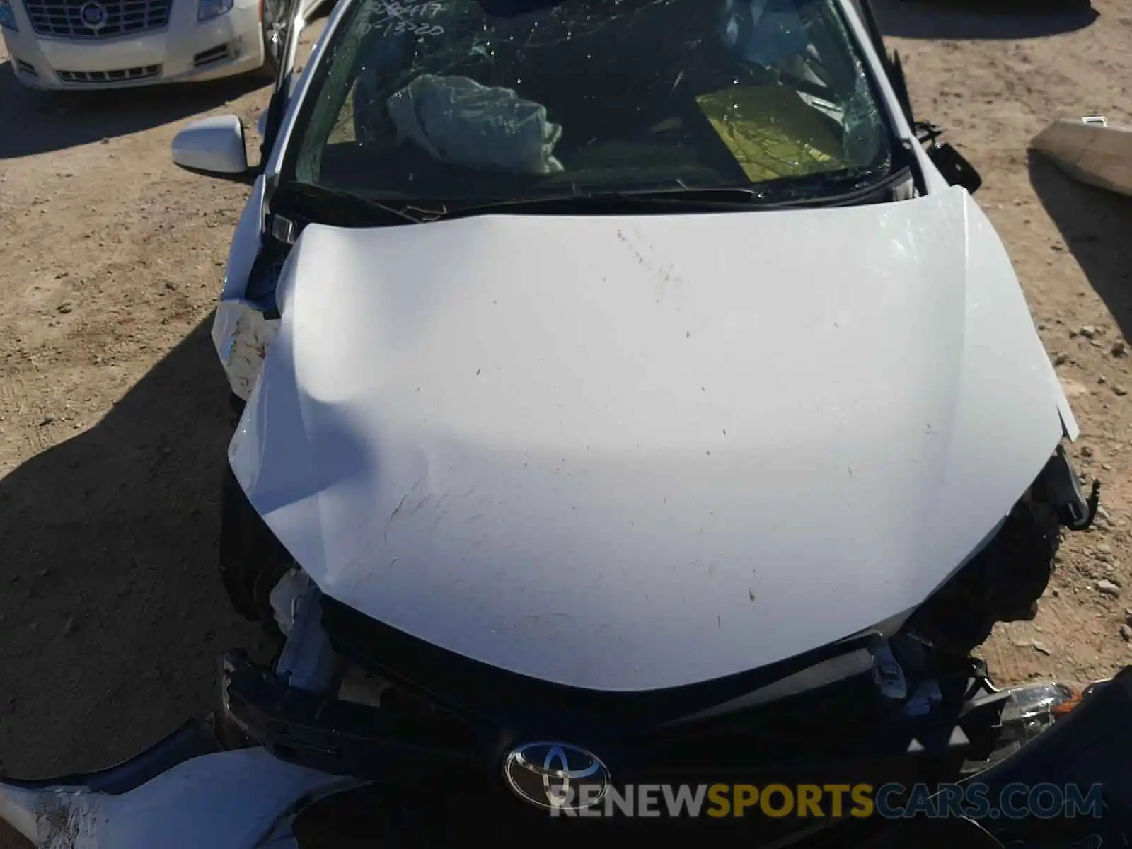 7 Photograph of a damaged car 2T1BURHE9KC234146 TOYOTA COROLLA 2019