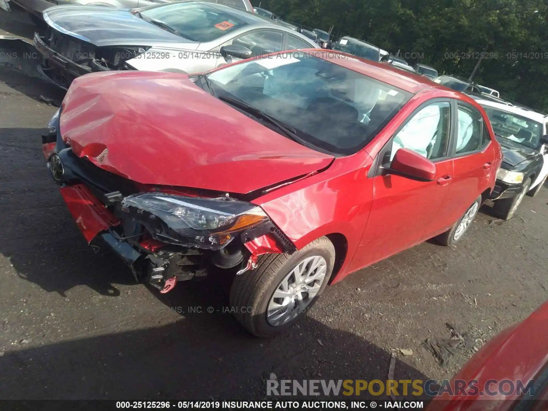 2 Photograph of a damaged car 2T1BURHE9KC234518 TOYOTA COROLLA 2019