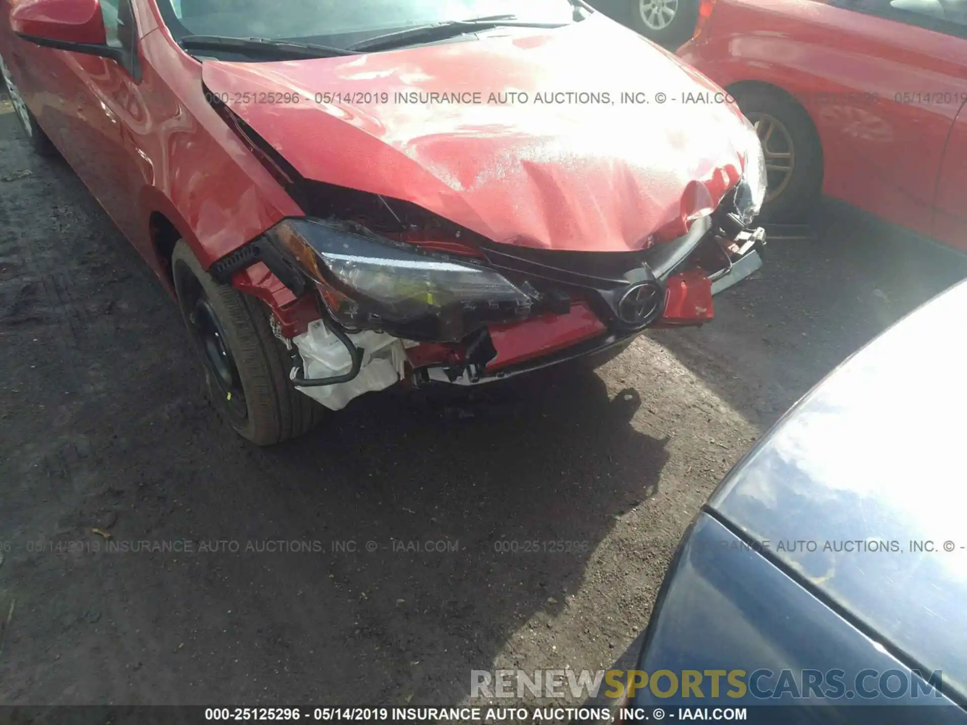 6 Photograph of a damaged car 2T1BURHE9KC234518 TOYOTA COROLLA 2019