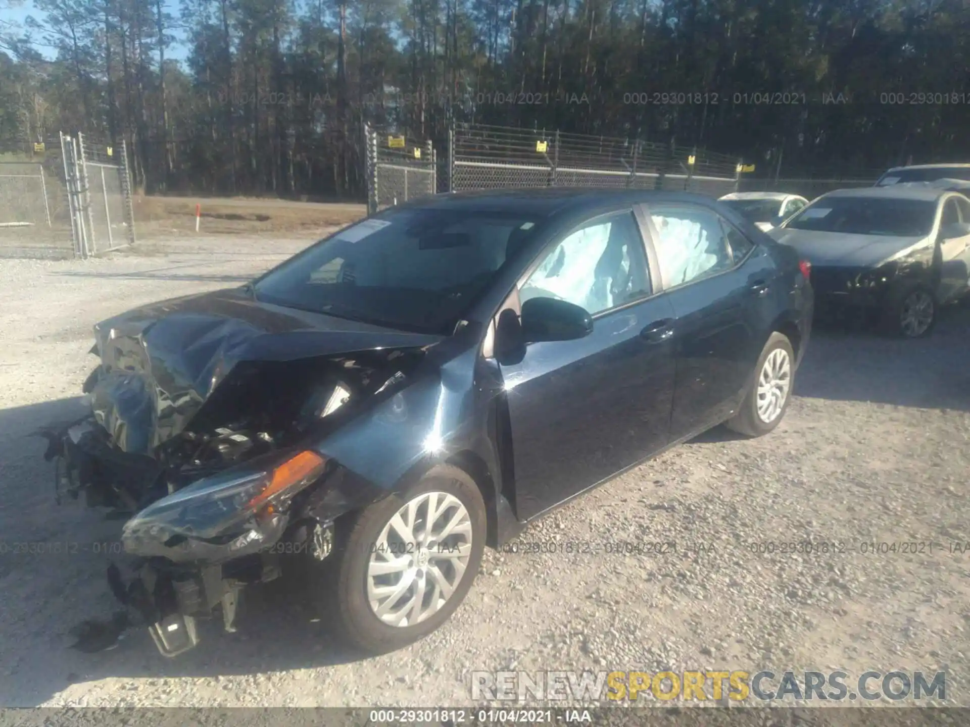 2 Photograph of a damaged car 2T1BURHE9KC234552 TOYOTA COROLLA 2019