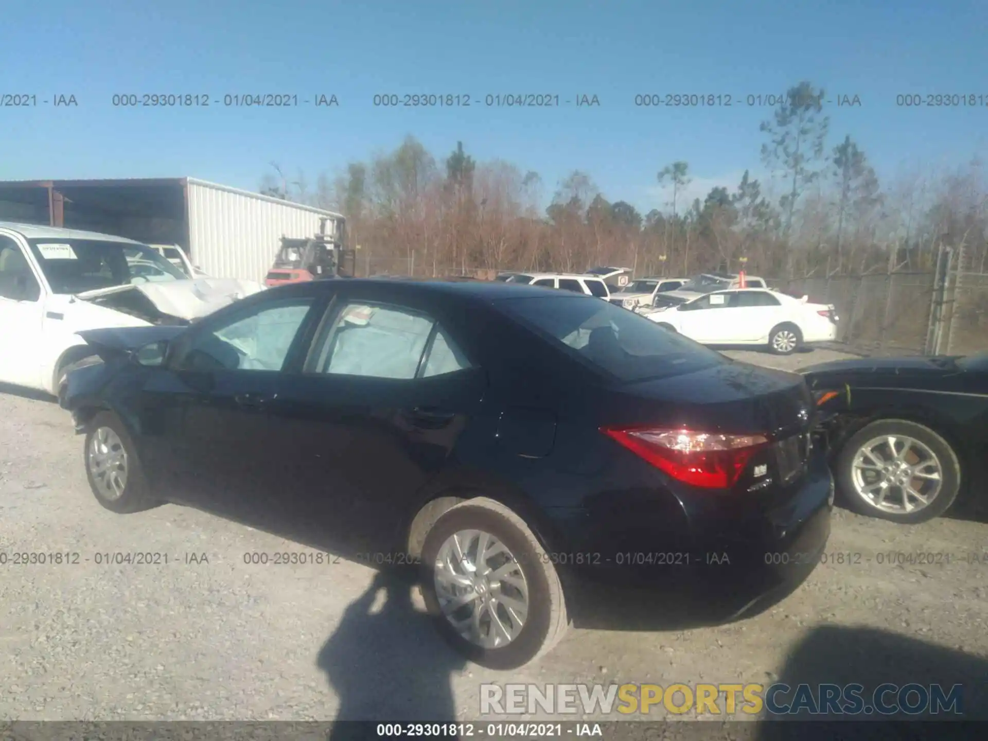 3 Photograph of a damaged car 2T1BURHE9KC234552 TOYOTA COROLLA 2019