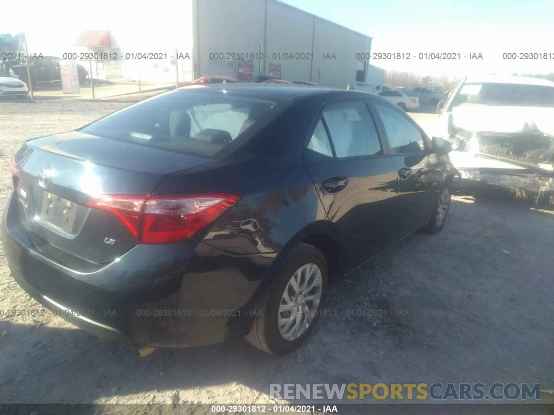 4 Photograph of a damaged car 2T1BURHE9KC234552 TOYOTA COROLLA 2019