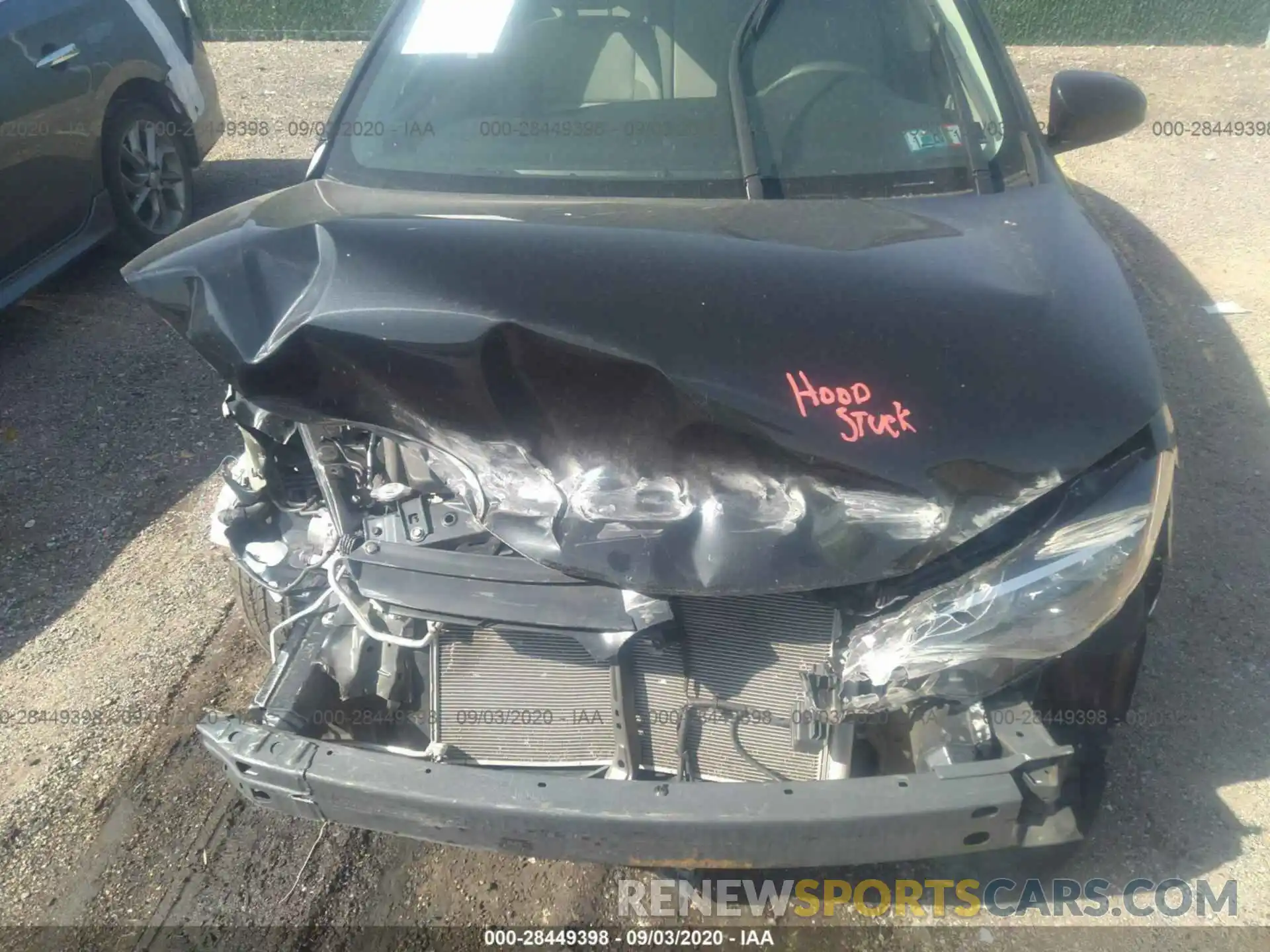 10 Фотография поврежденного автомобиля 2T1BURHE9KC235040 TOYOTA COROLLA 2019
