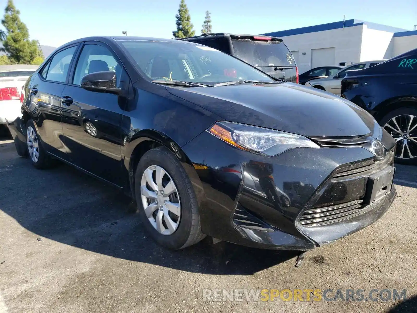 1 Photograph of a damaged car 2T1BURHE9KC235278 TOYOTA COROLLA 2019